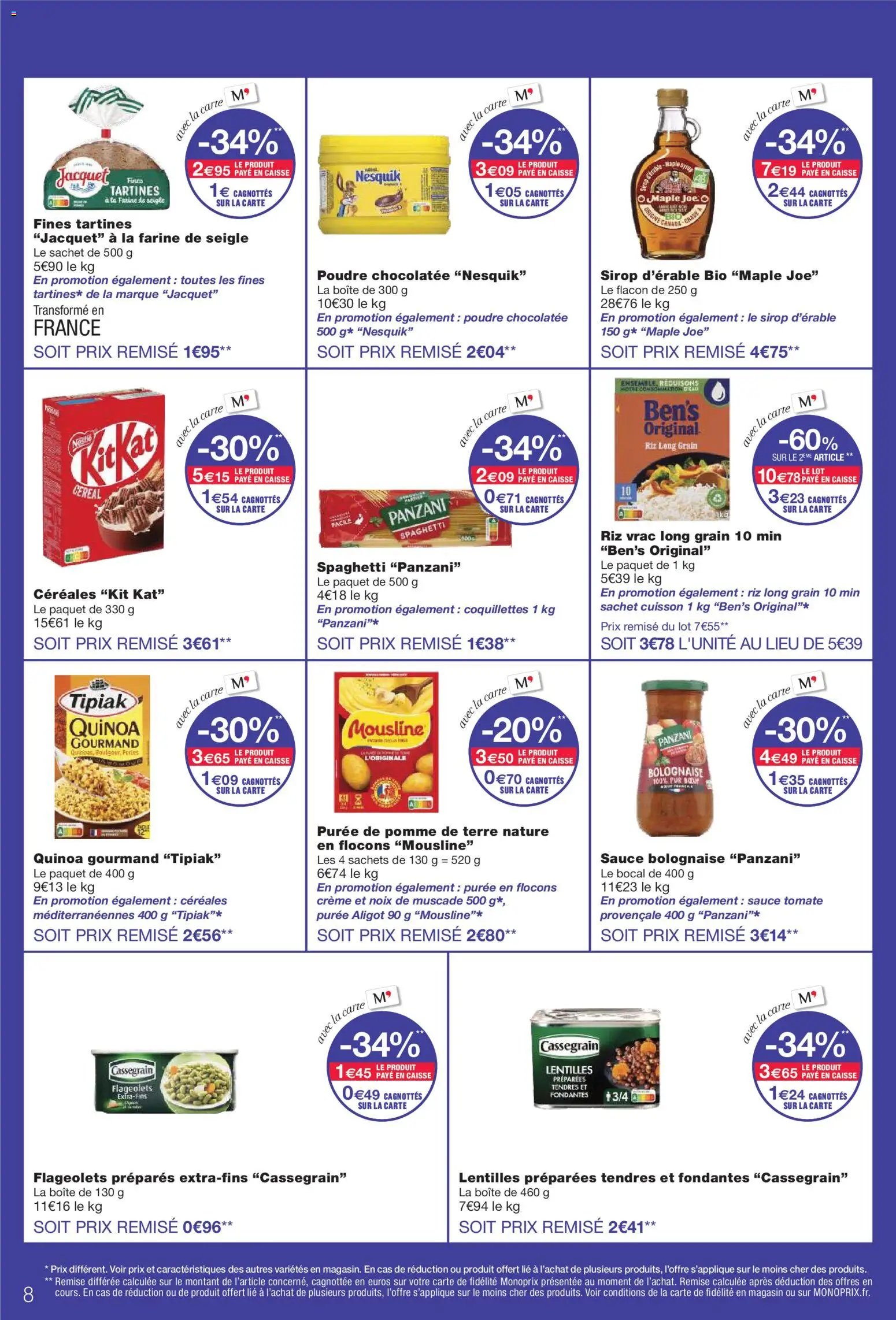 Monoprix catalogue