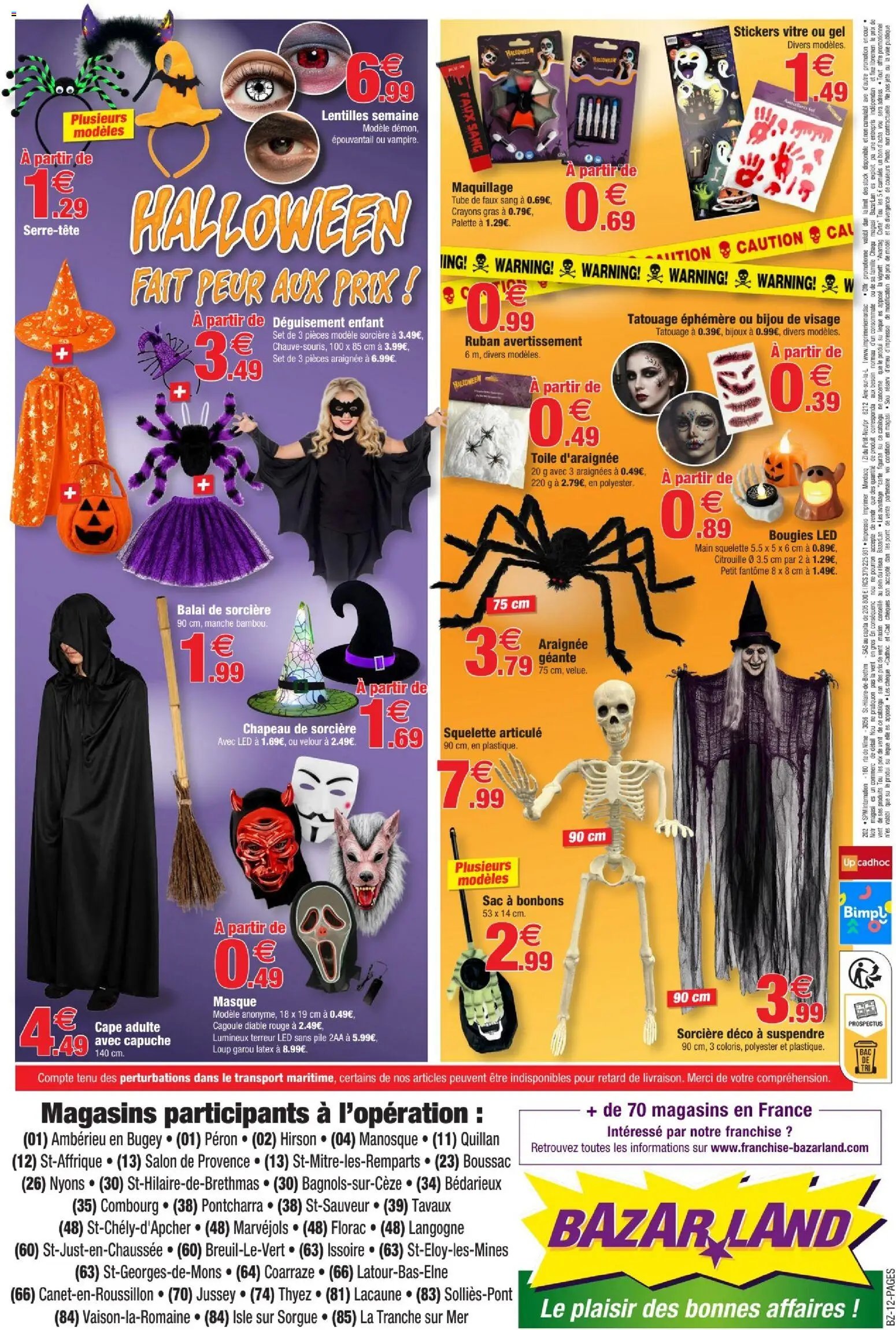 Bazarland catalogue