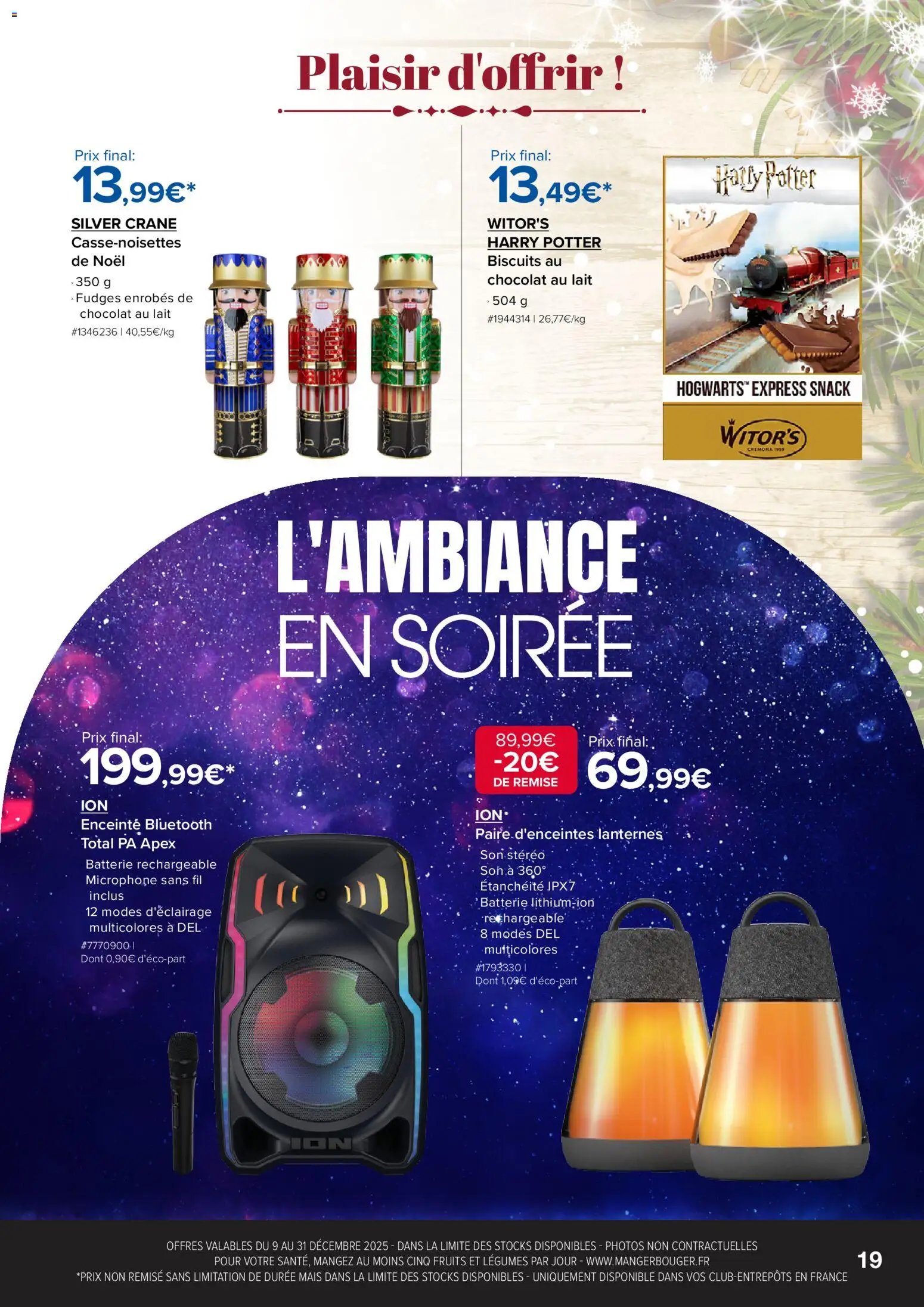 Costco Sublimez vos repas de fêtes (2025-12-09 - 2025-12-31)