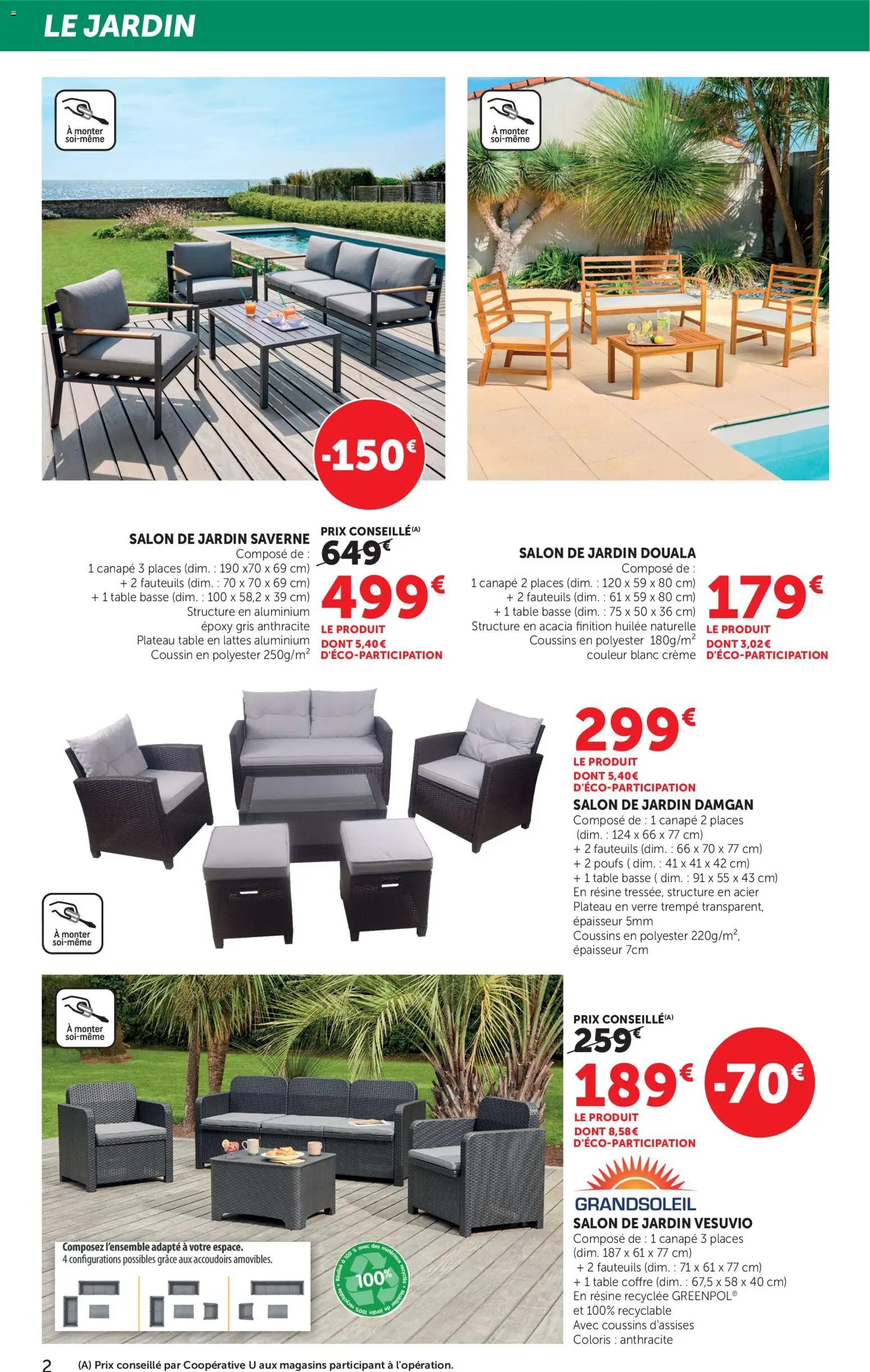 bi1 Le plein air a prix bas