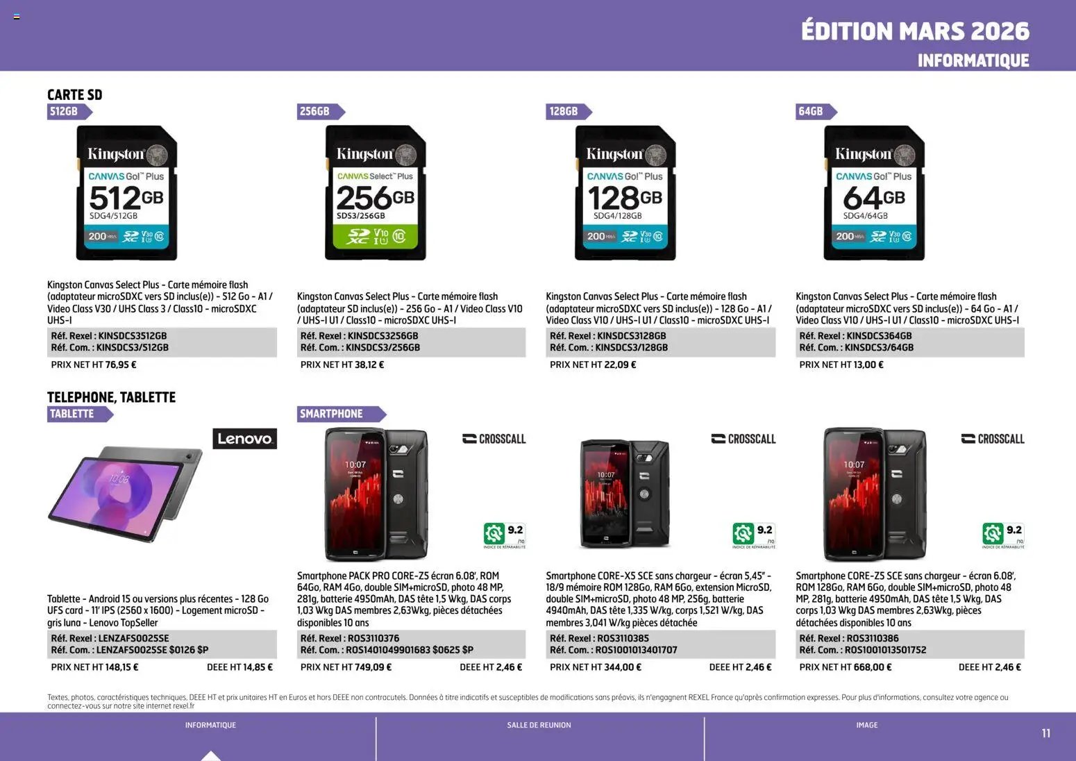 Rexel - Brochure de informatique