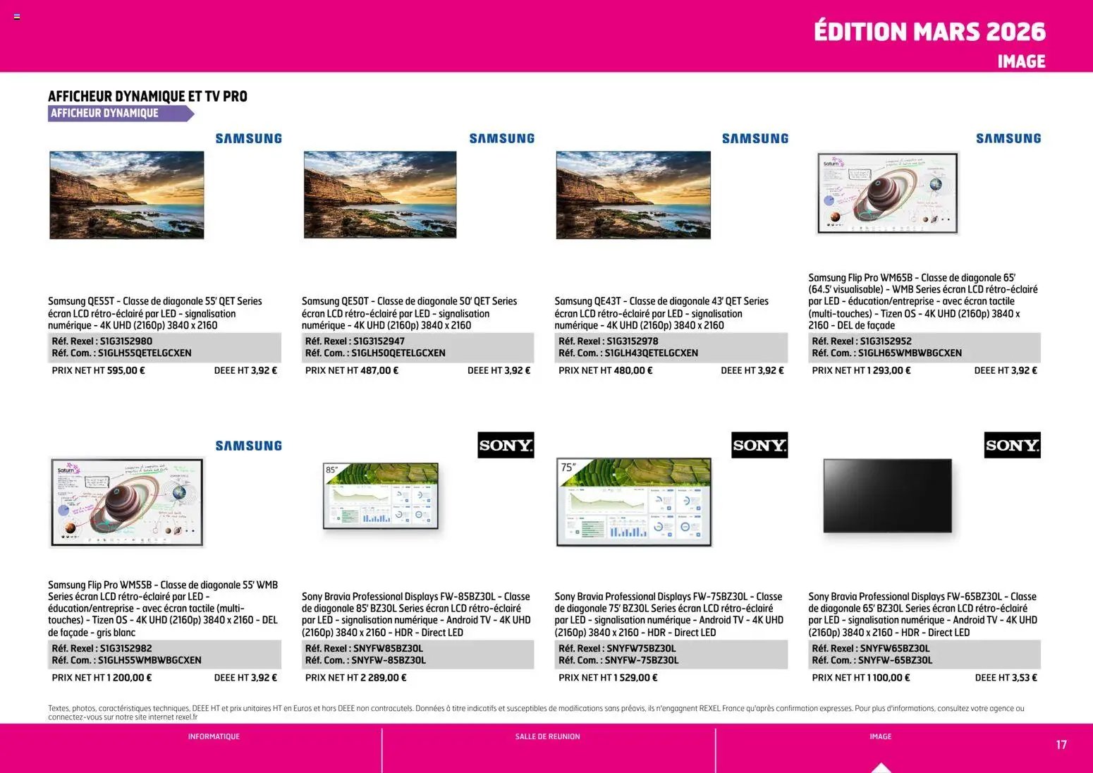Rexel - Brochure de informatique (2026-04-01 - 2026-12-31)