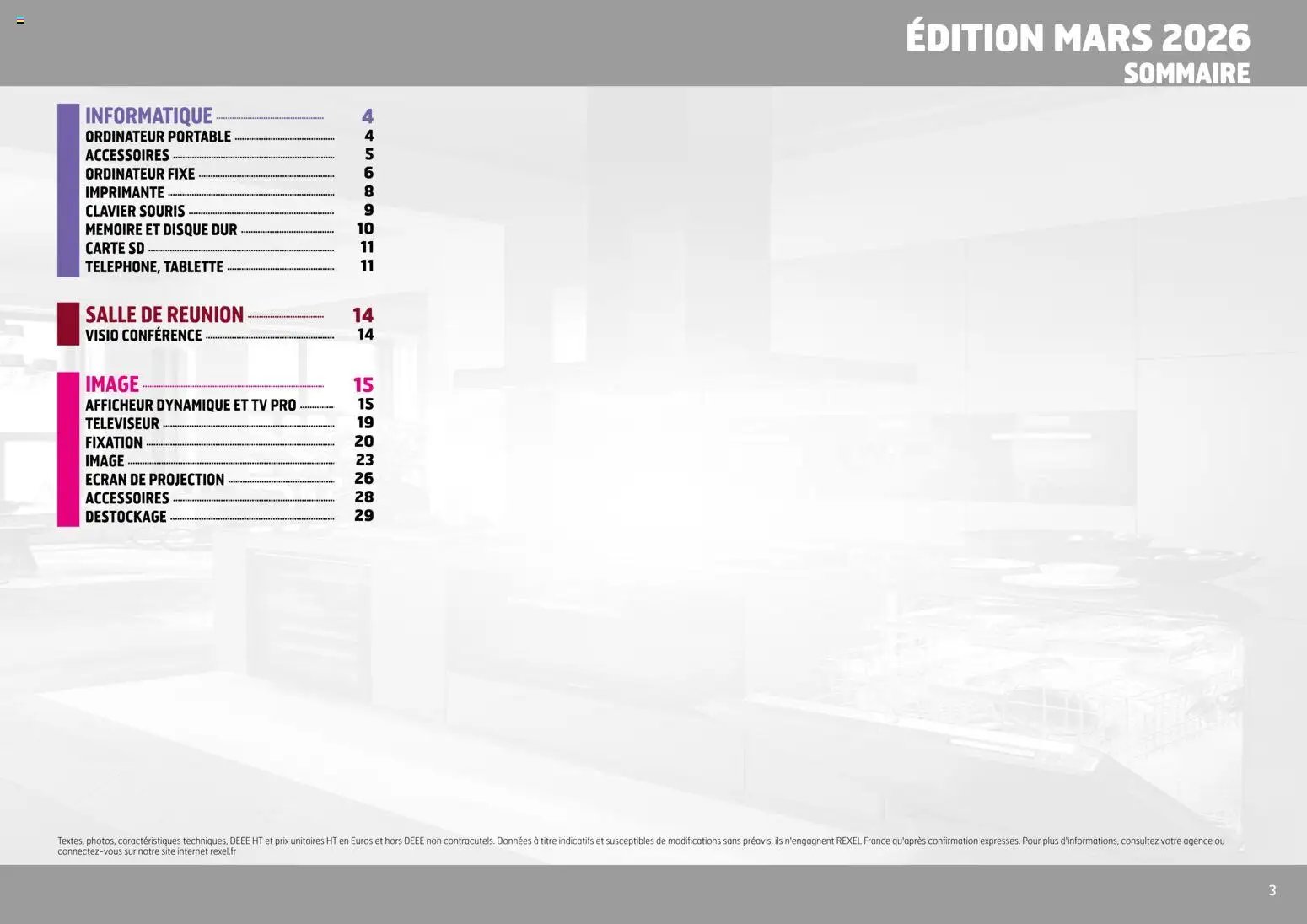 Rexel - Brochure de informatique