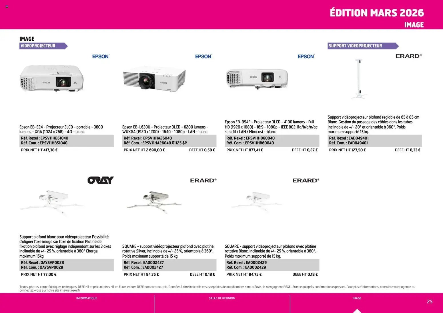 Rexel - Brochure de informatique