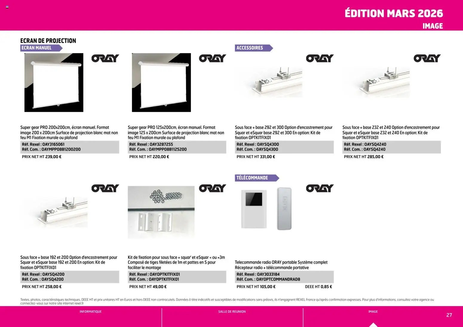 Rexel - Brochure de informatique