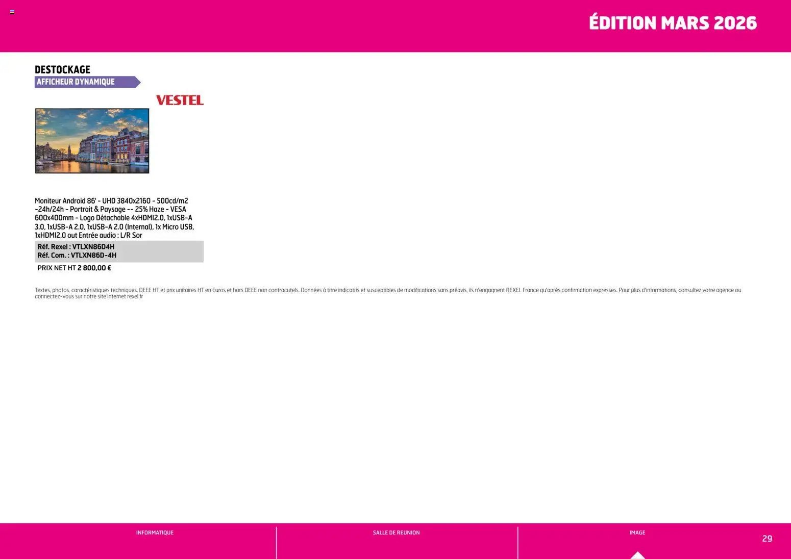 Rexel - Brochure de informatique