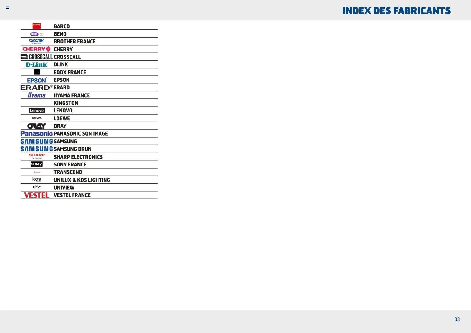 Rexel - Brochure de informatique