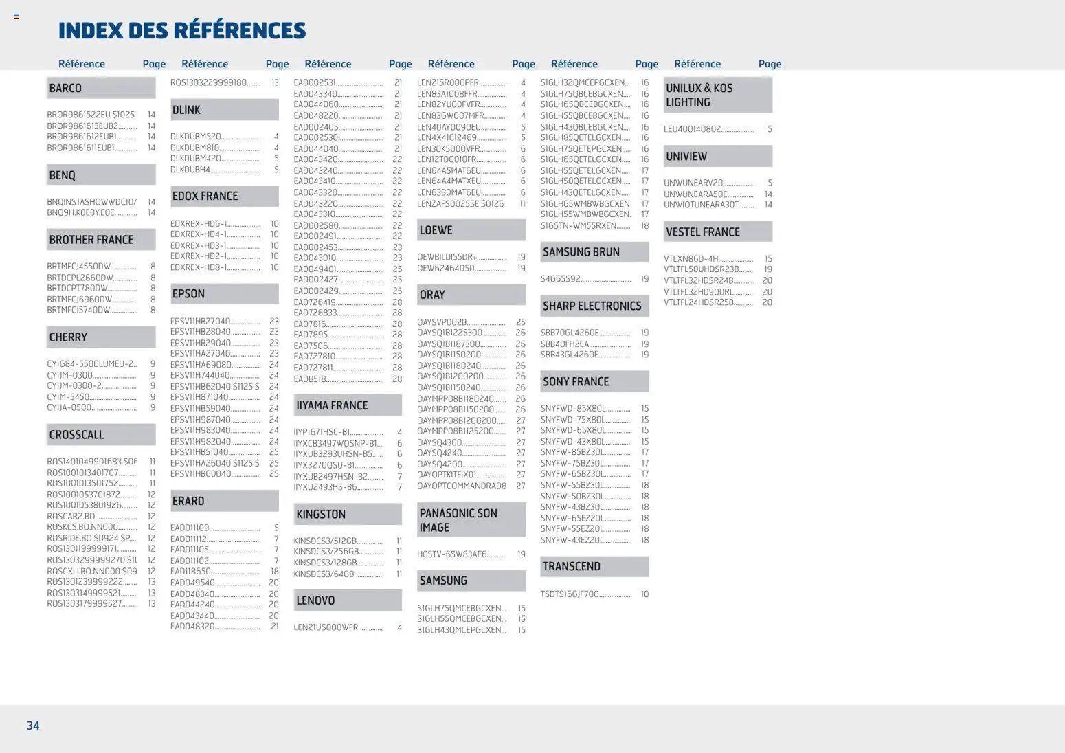 Rexel - Brochure de informatique