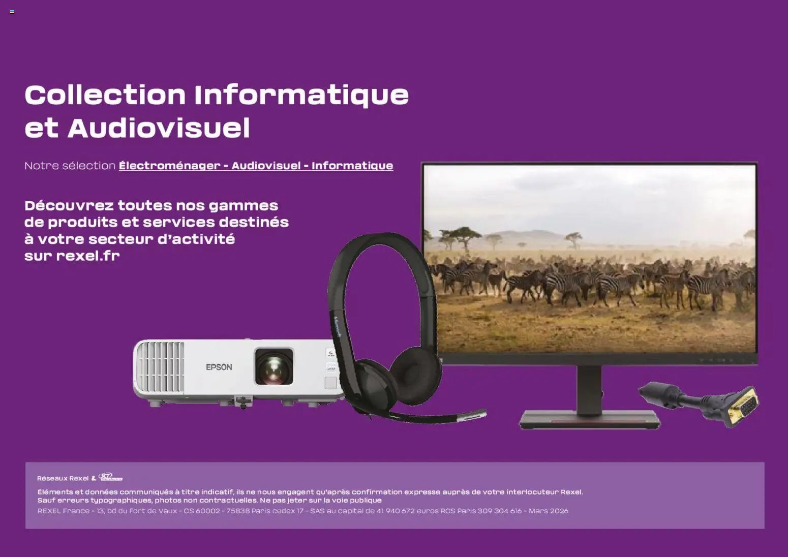 Rexel - Brochure de informatique