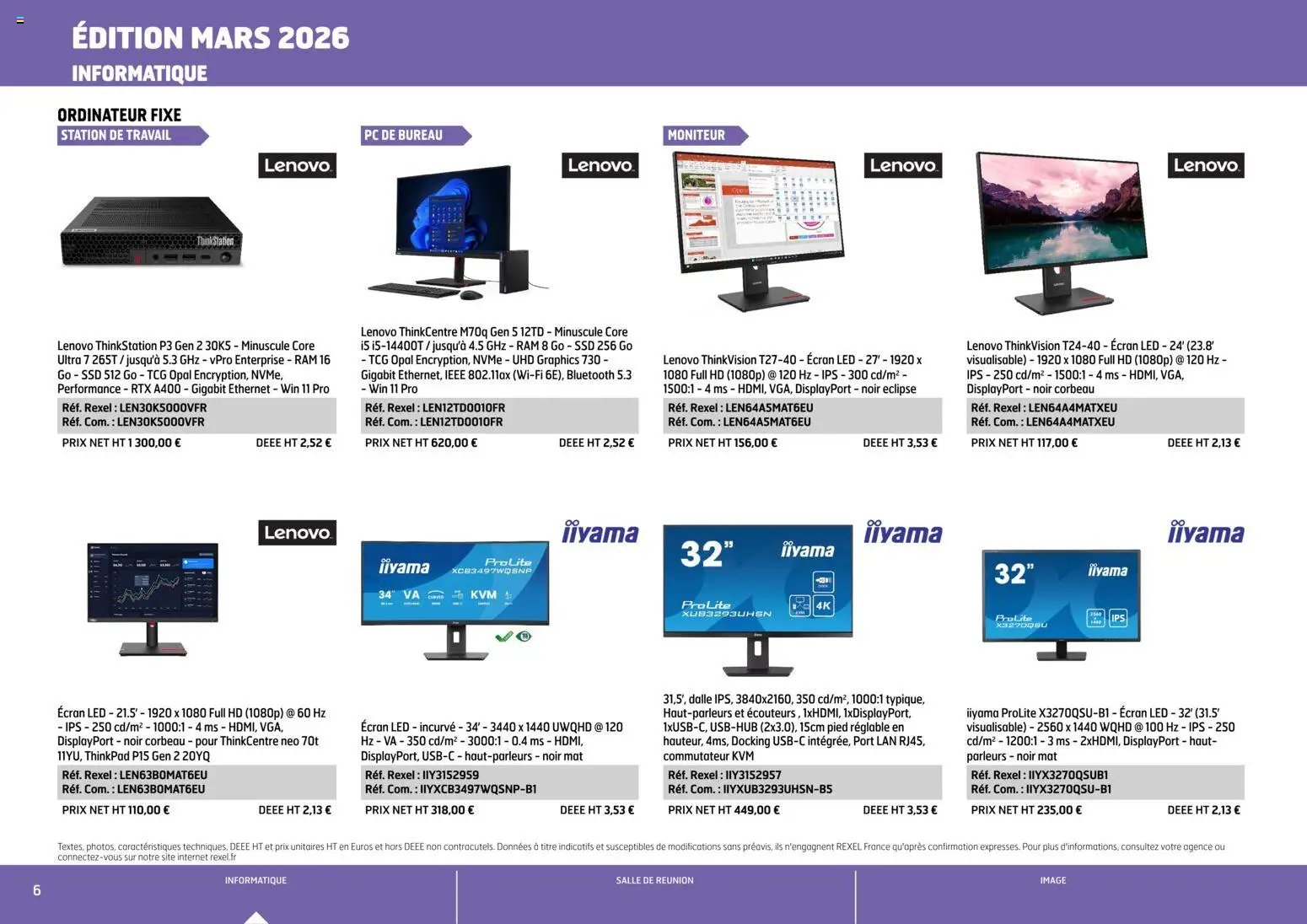 Rexel - Brochure de informatique