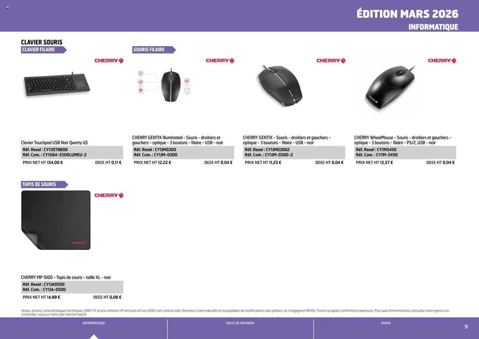 Rexel - Brochure de informatique