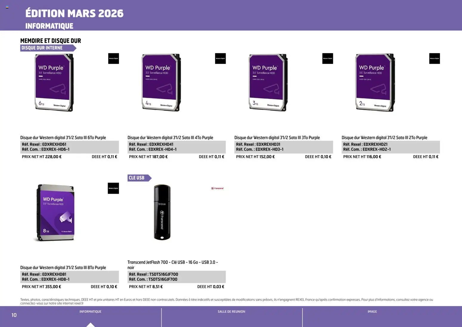 Rexel - Brochure de informatique