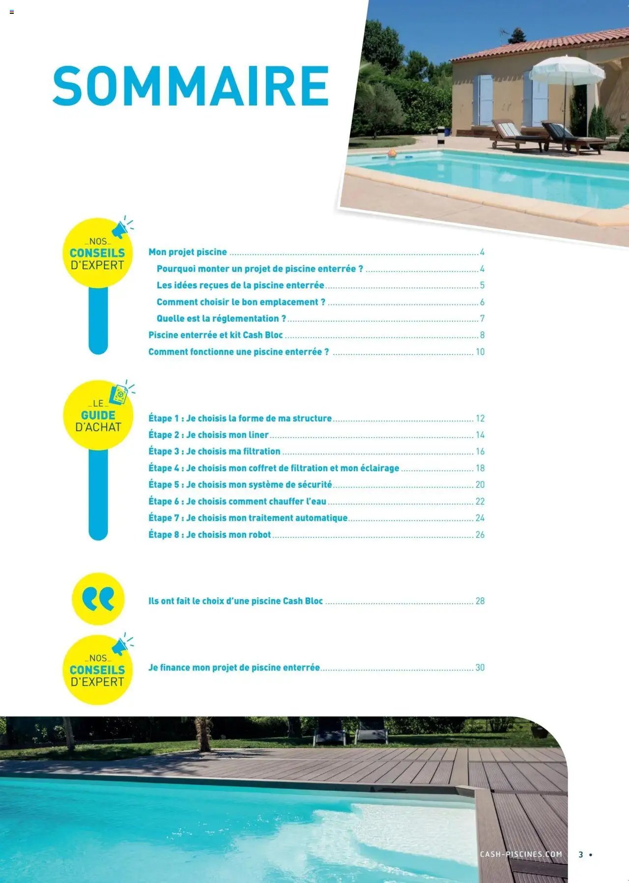Cash Piscines catalogue