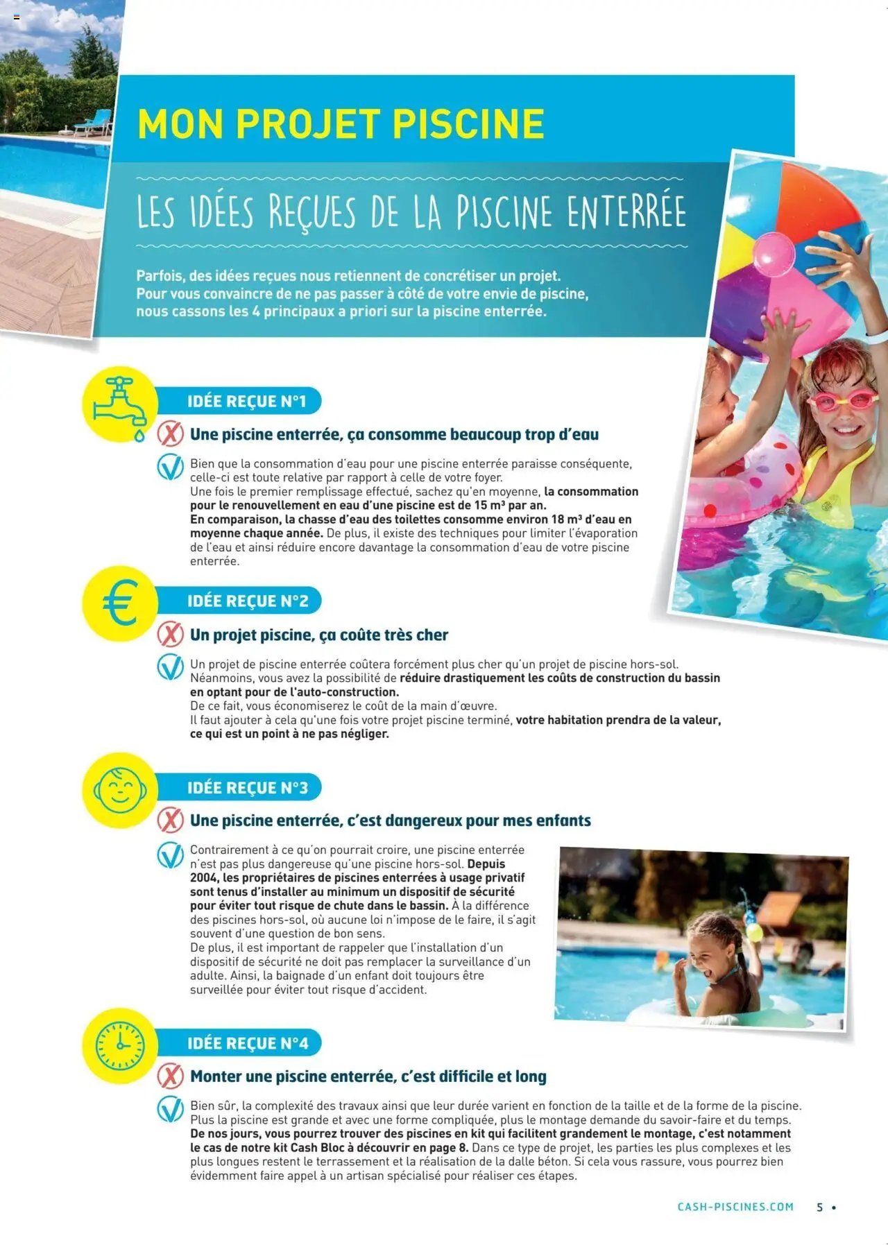Cash Piscines catalogue