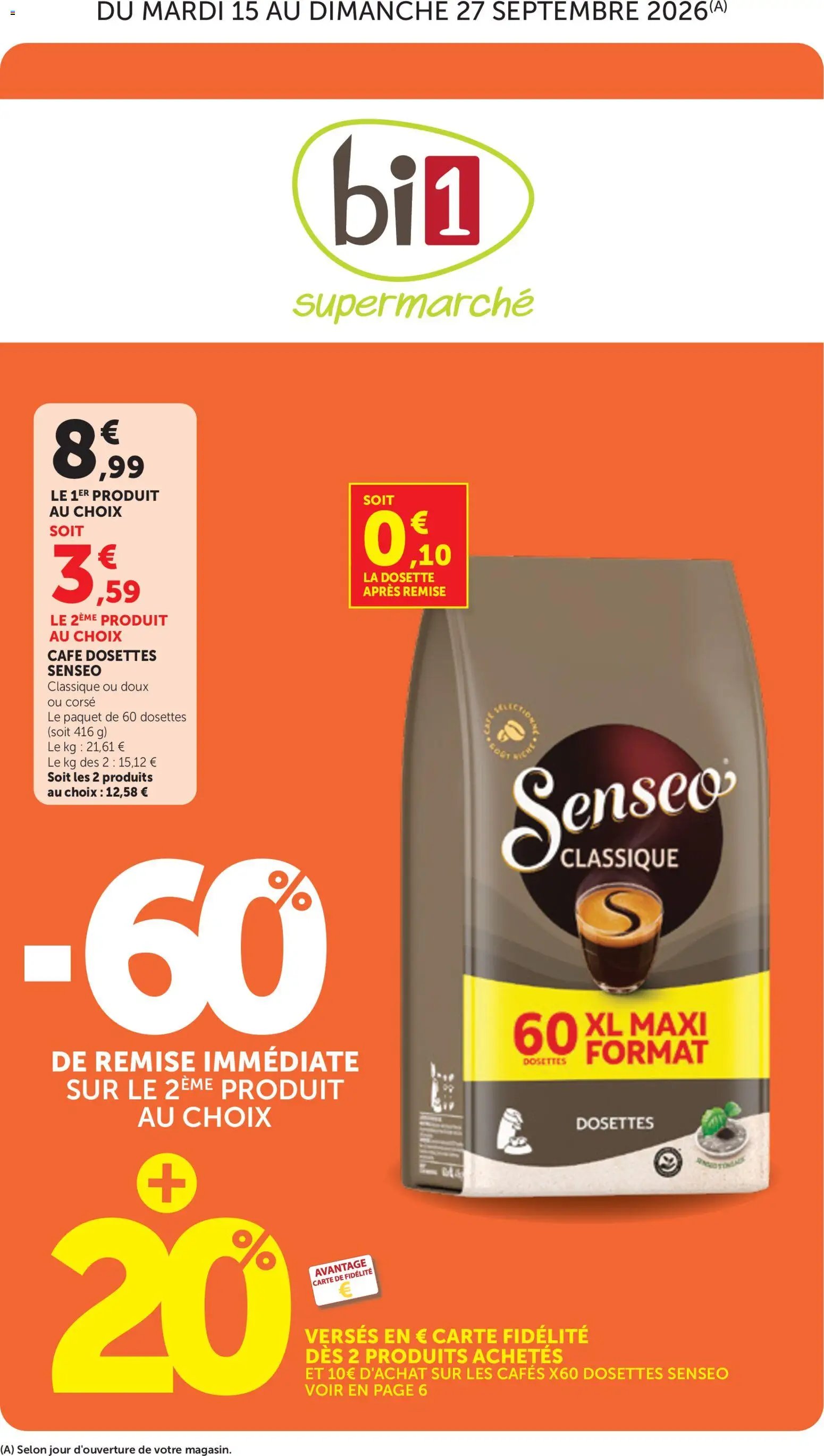 bi1 Catalogue supermarché