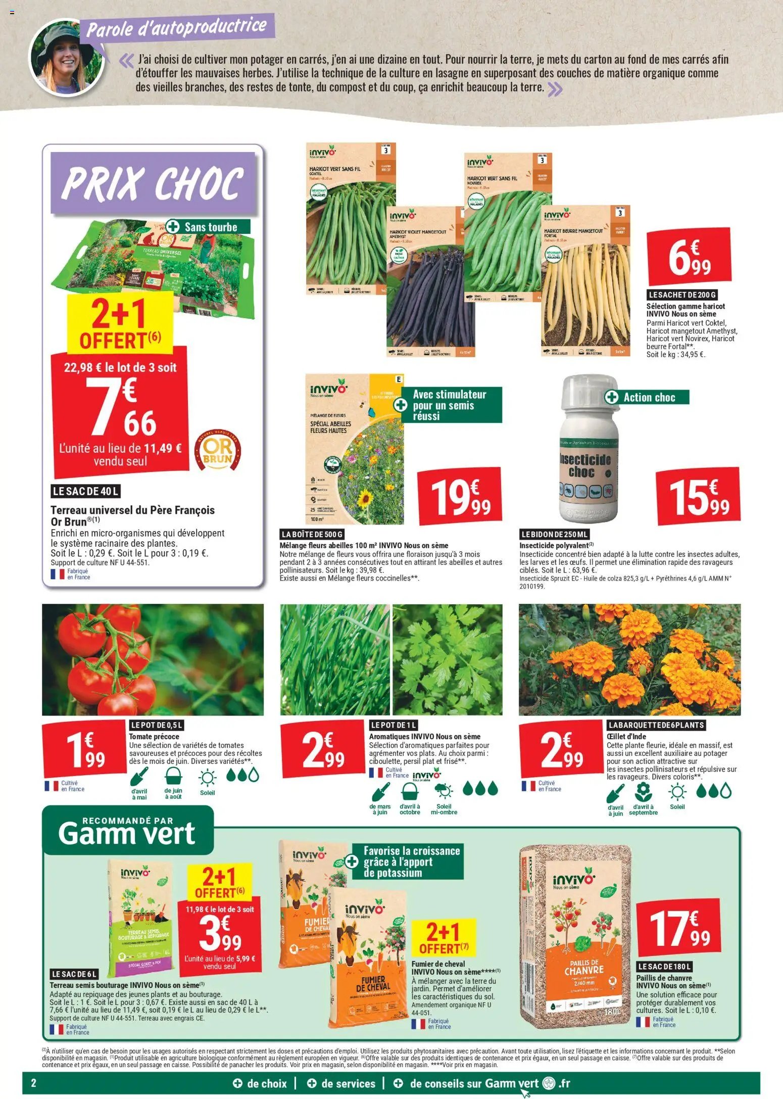 Gamm vert -  fier de produire moi-même  (2026-04-08 - 2026-04-19)