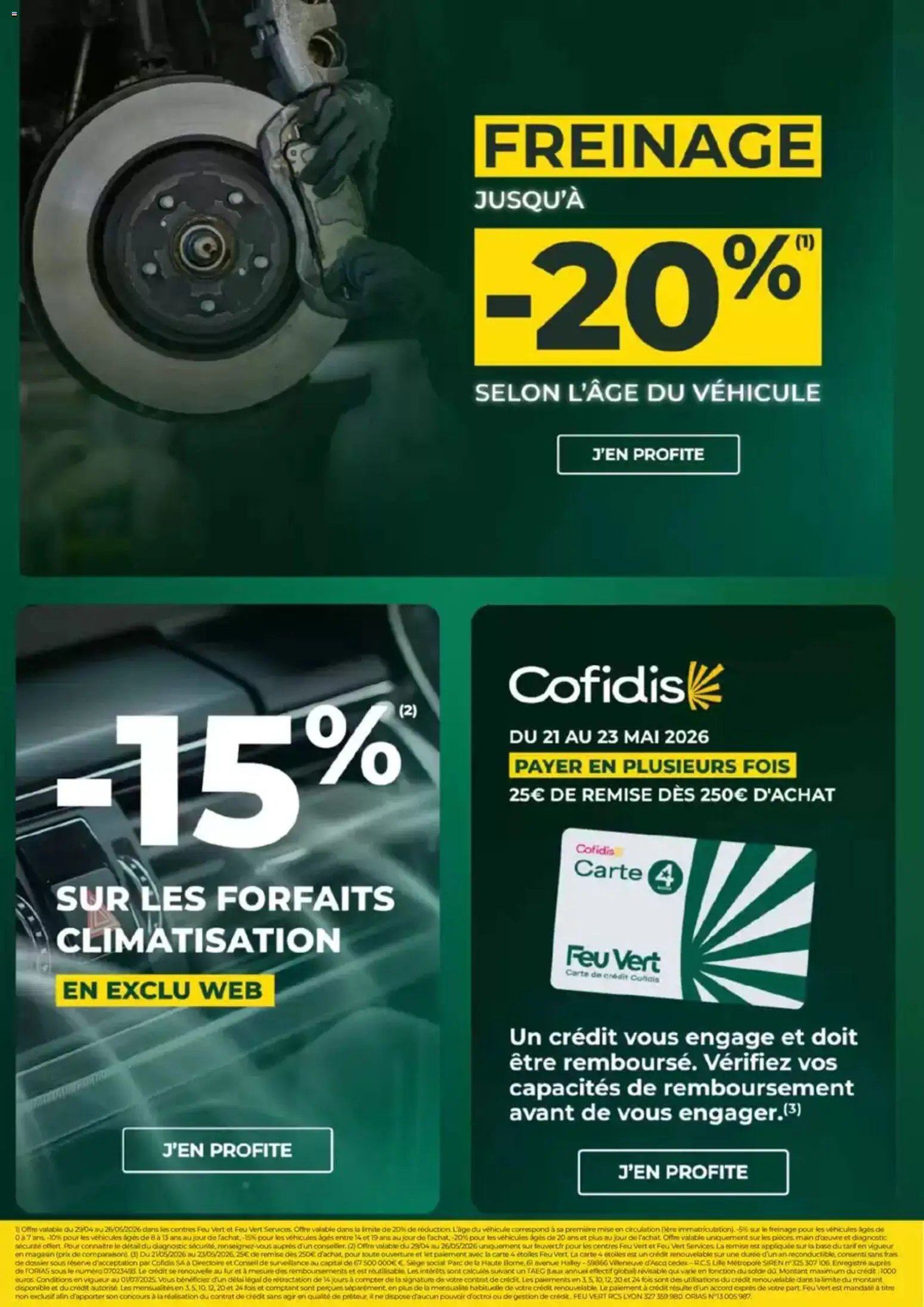 Feu Vert catalogue