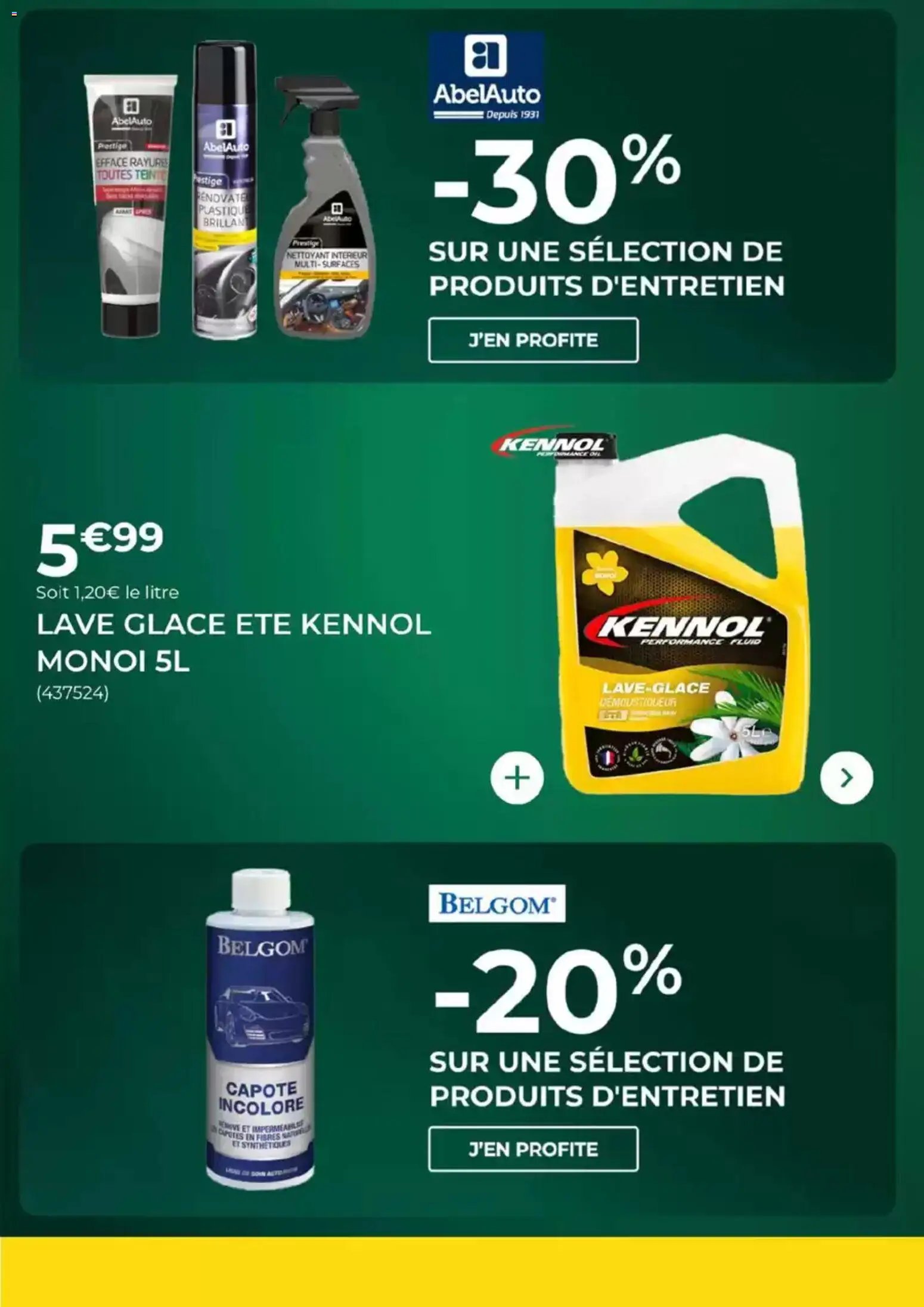 Feu Vert catalogue
