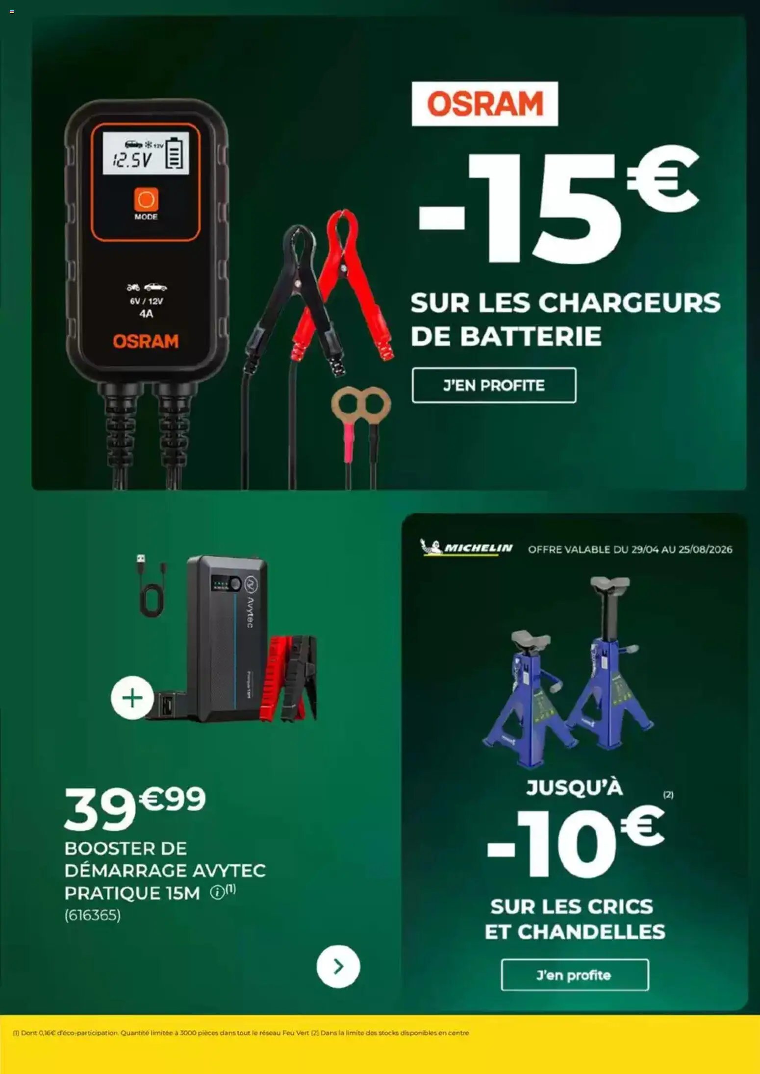 Feu Vert catalogue