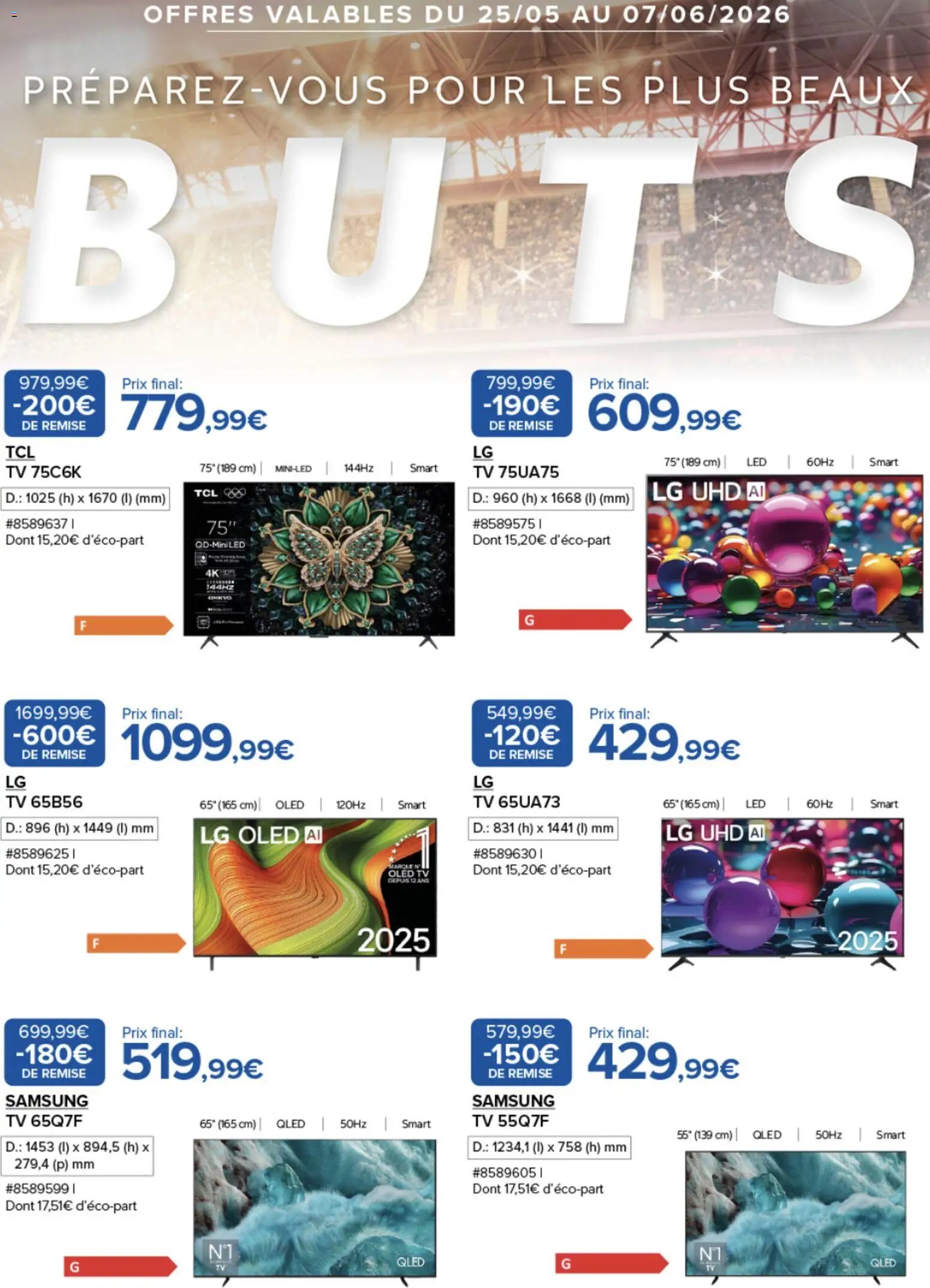 Costco Préparez-vous pour les plus beaux buts