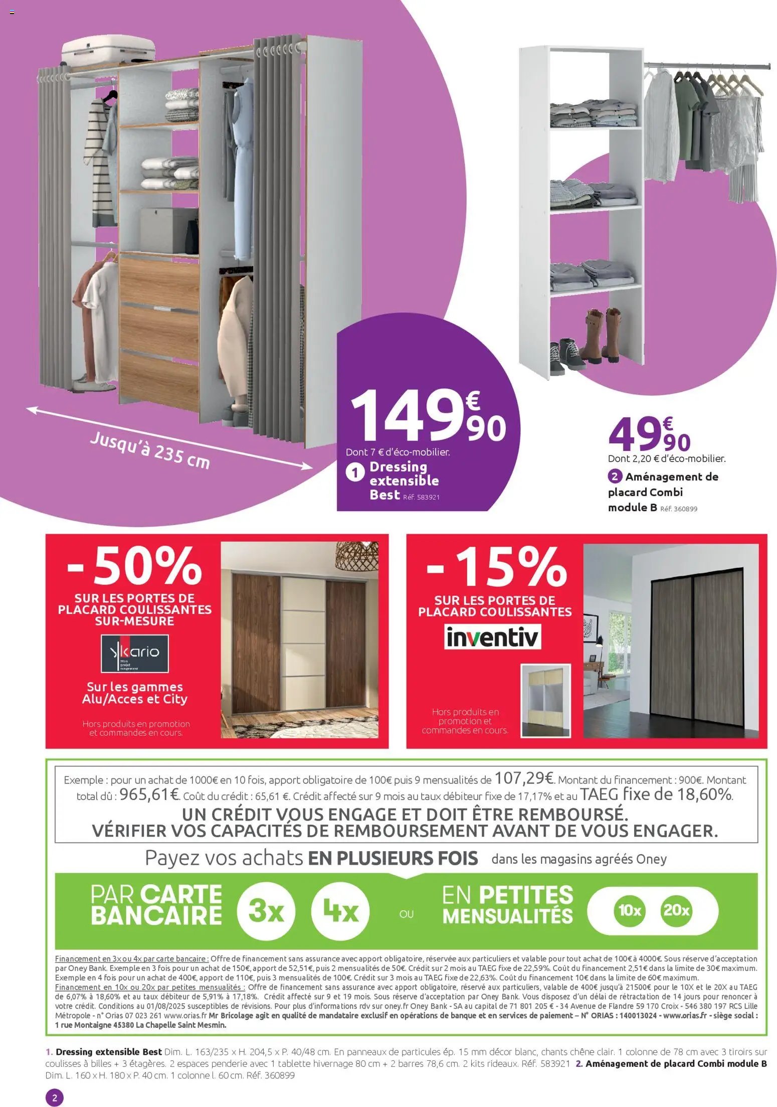 Mr. Bricolage catalogue