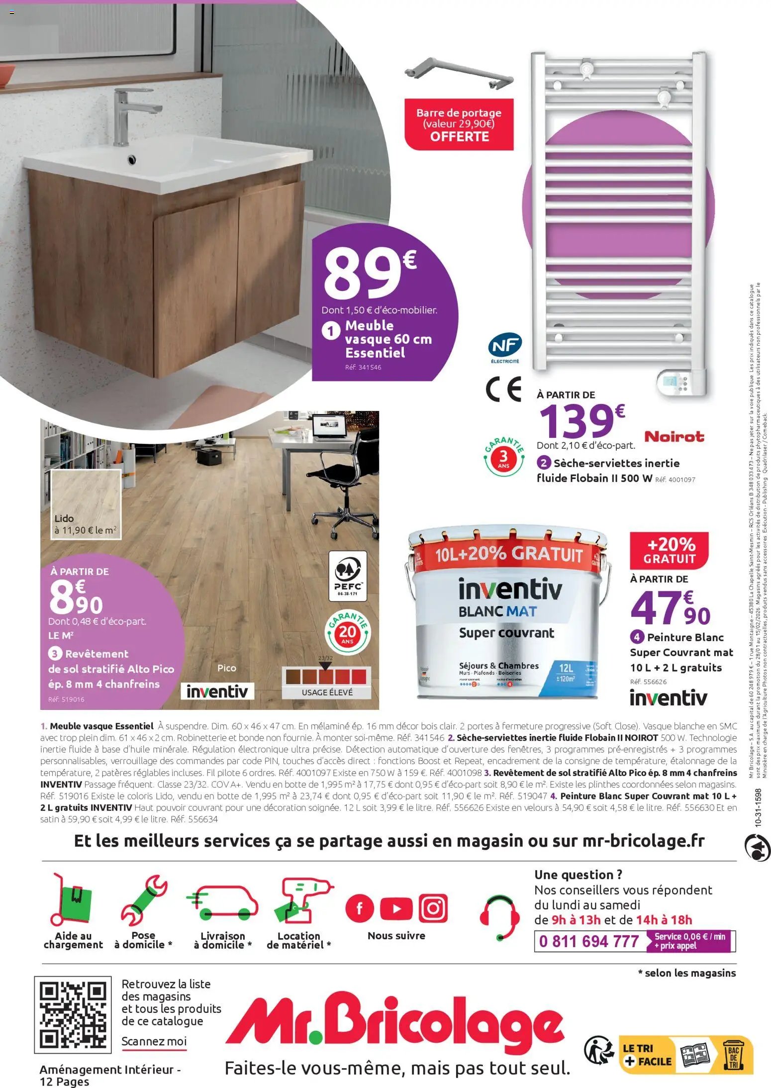 Mr. Bricolage catalogue