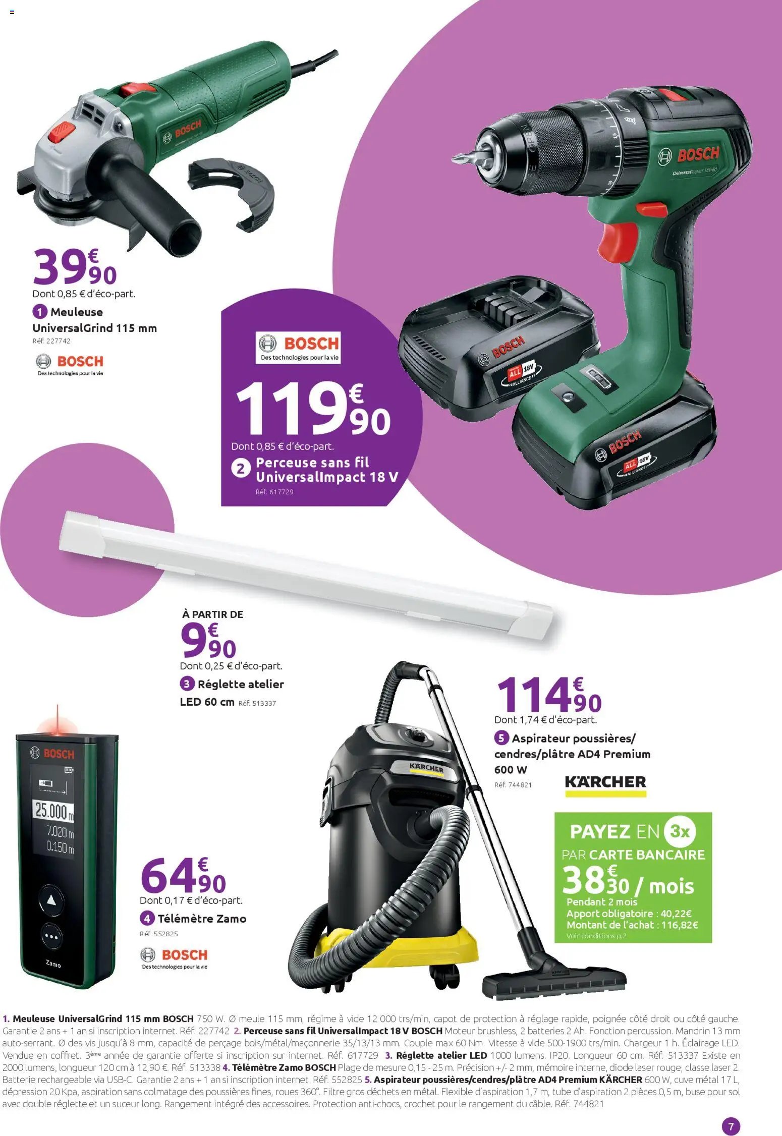 Mr. Bricolage catalogue