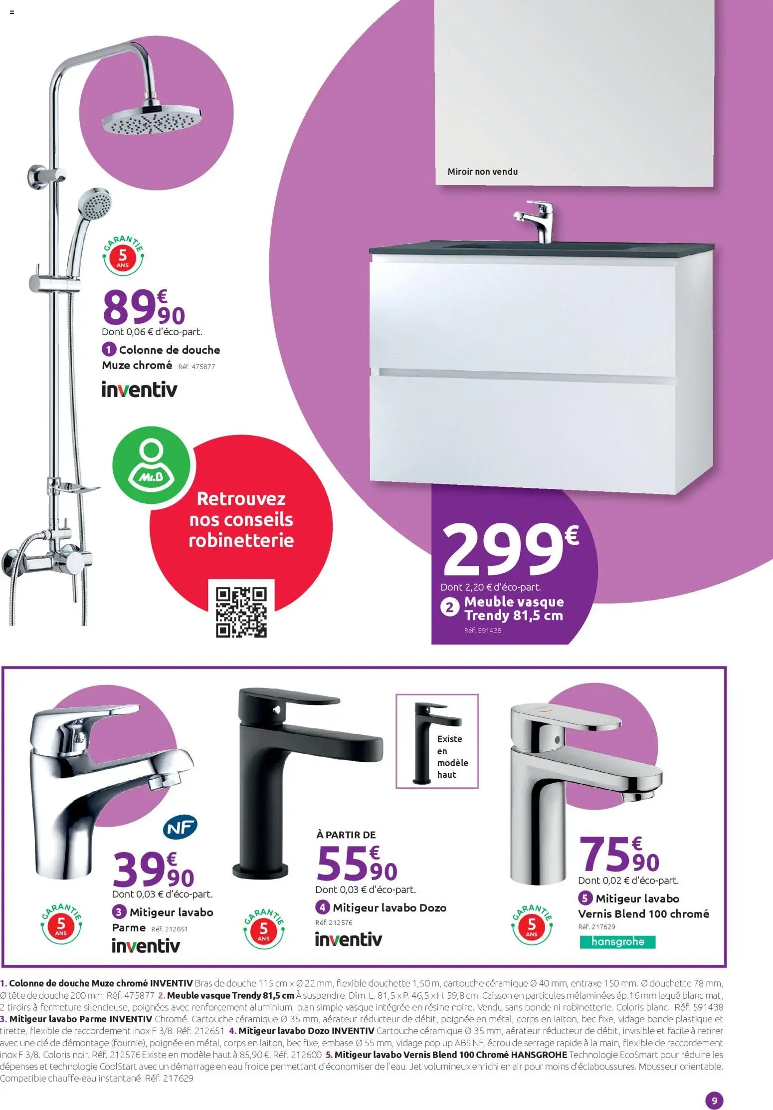 Mr. Bricolage catalogue