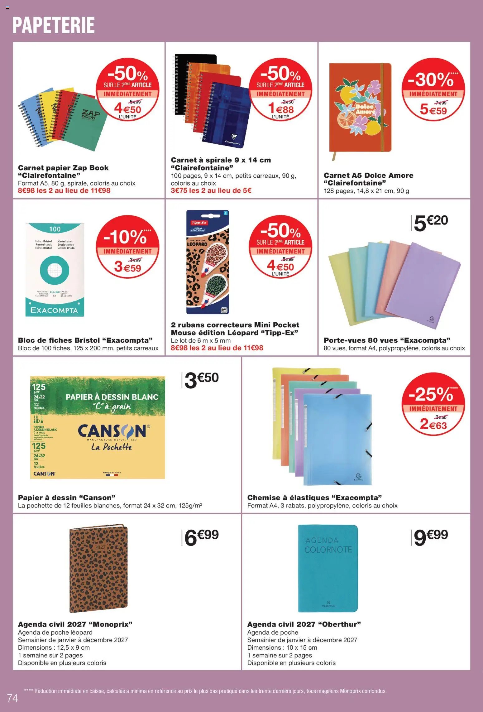 Monoprix catalogue