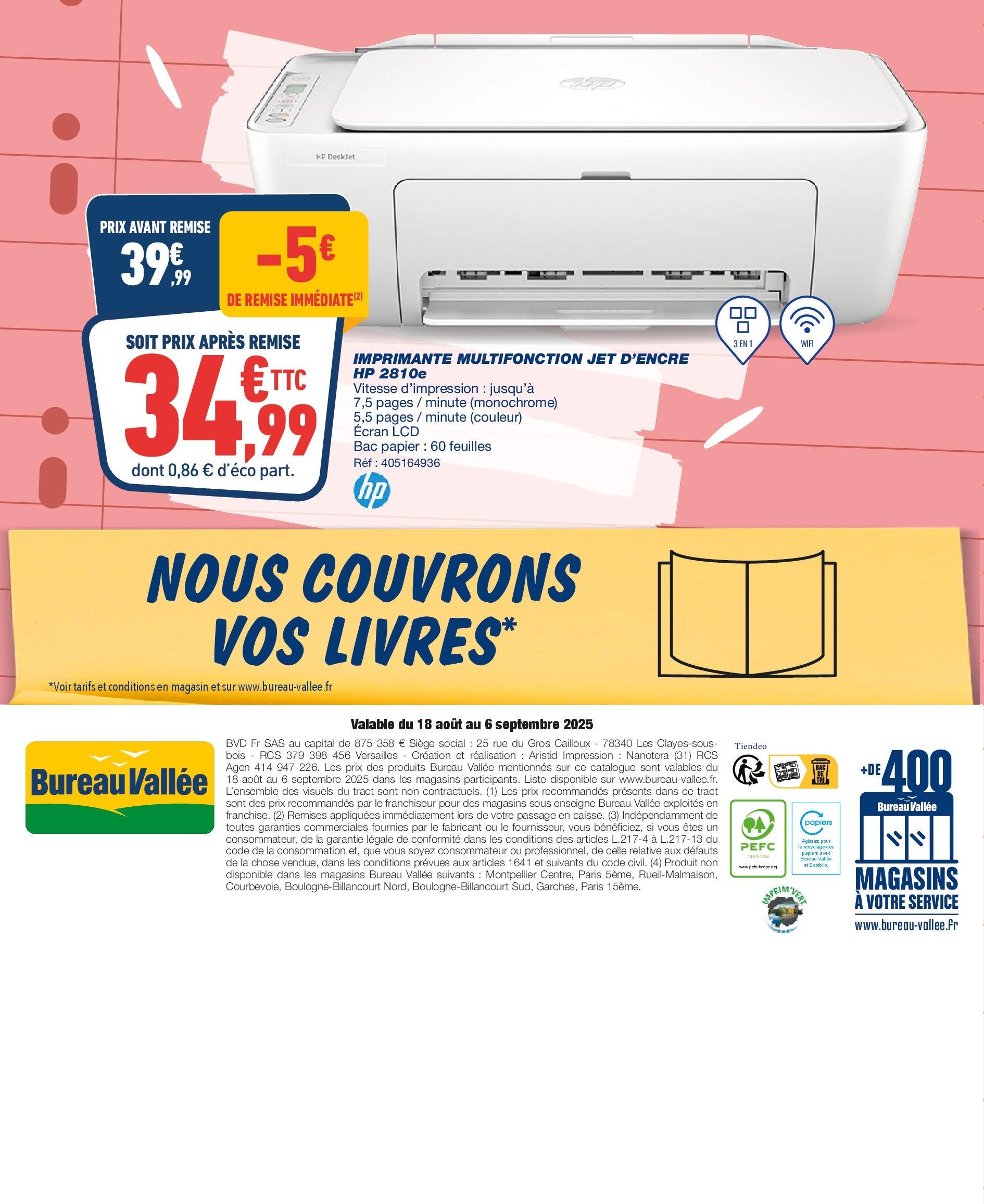 Bureau Vallée - On pulvérise les prix ! (2025-08-17 - 2025-09-06)