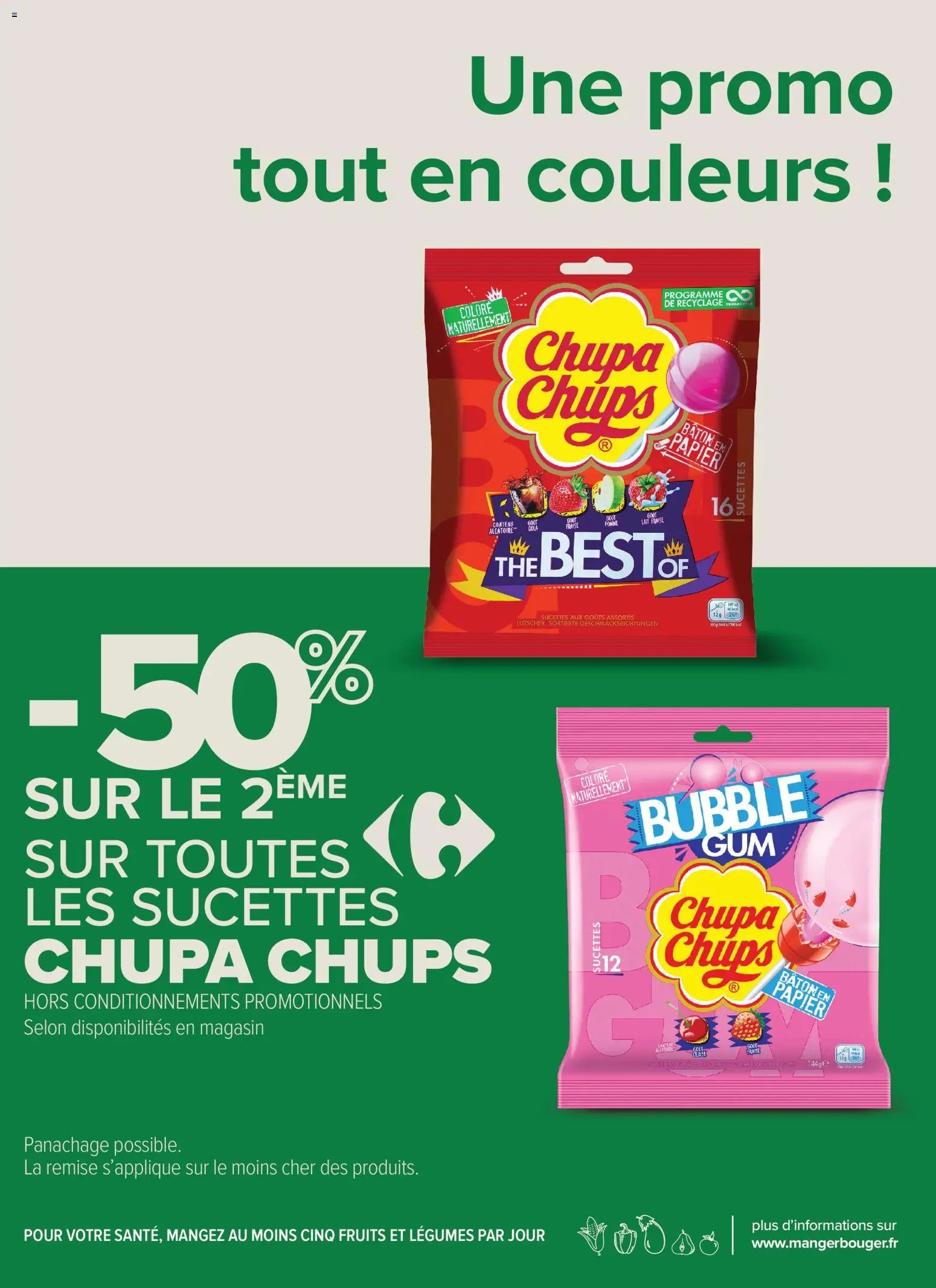 Carrefour contact J'peux pas, j'ai promos