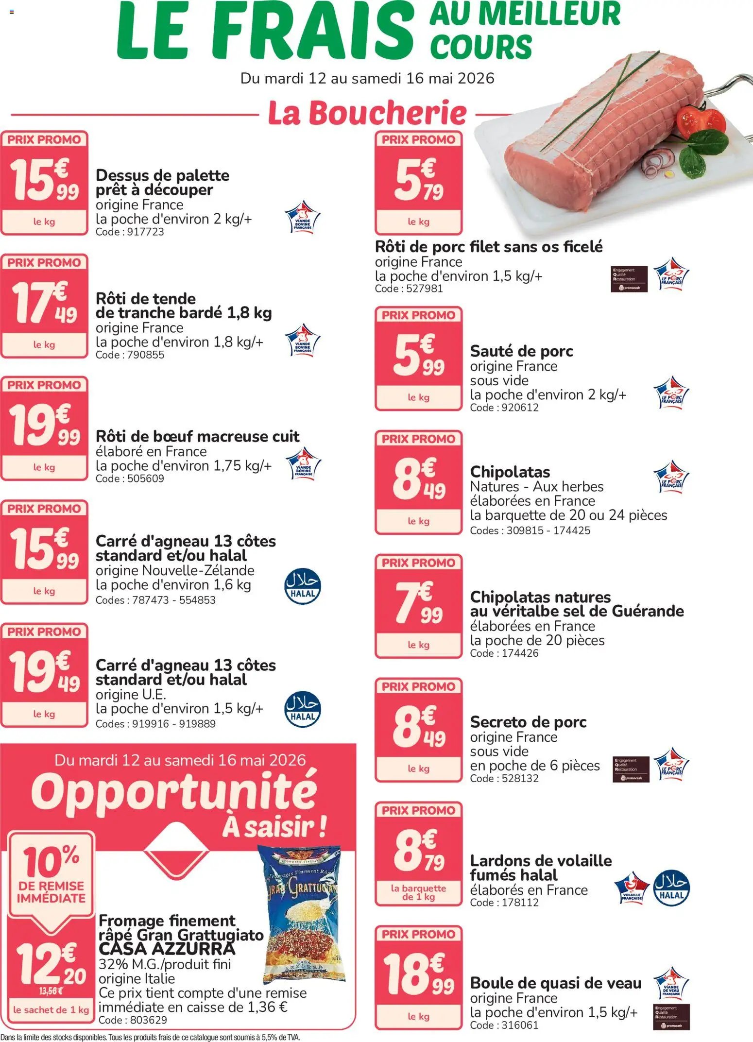 Promocash Meilleur cours