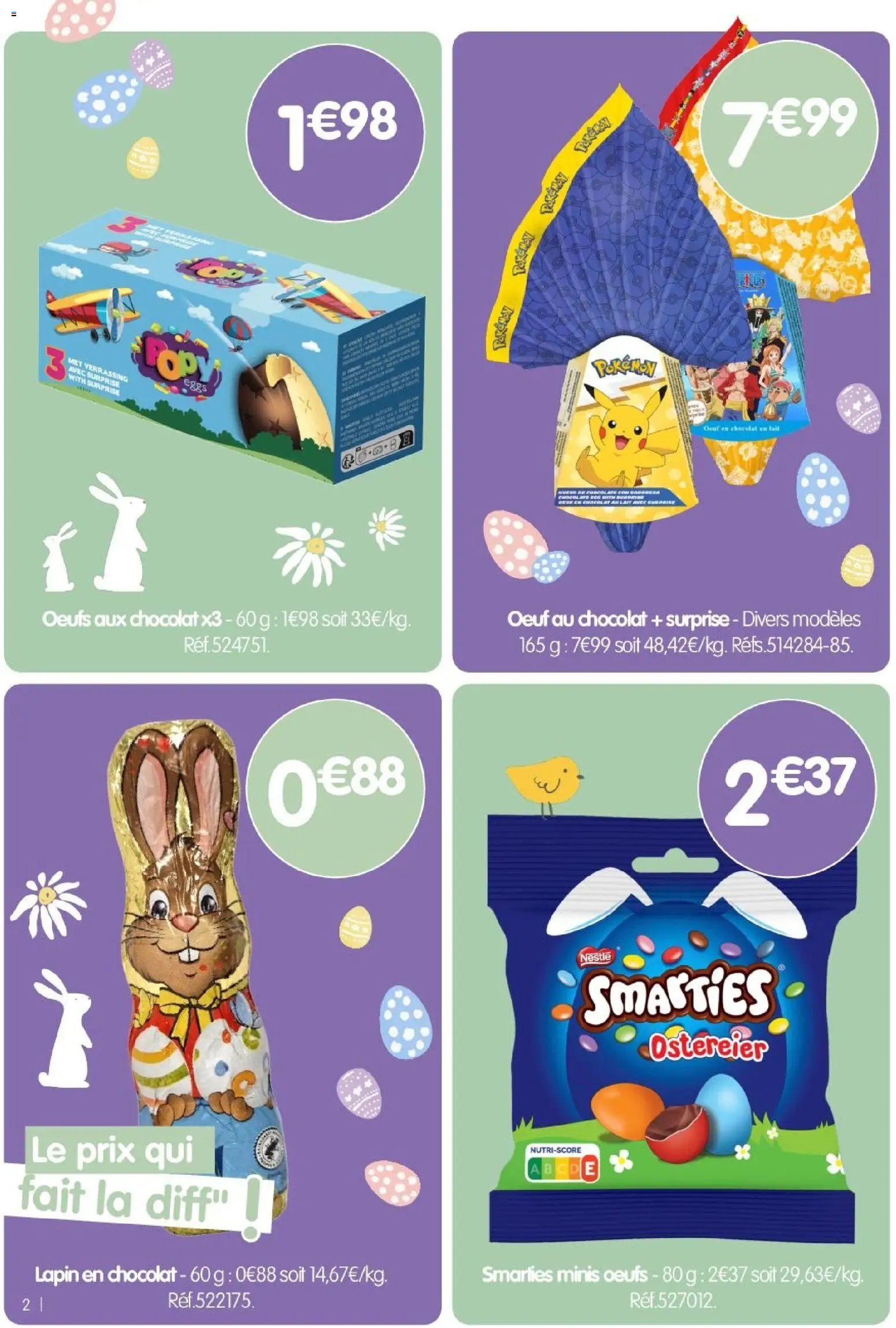 B&M - Catalogue joyeuses pâques