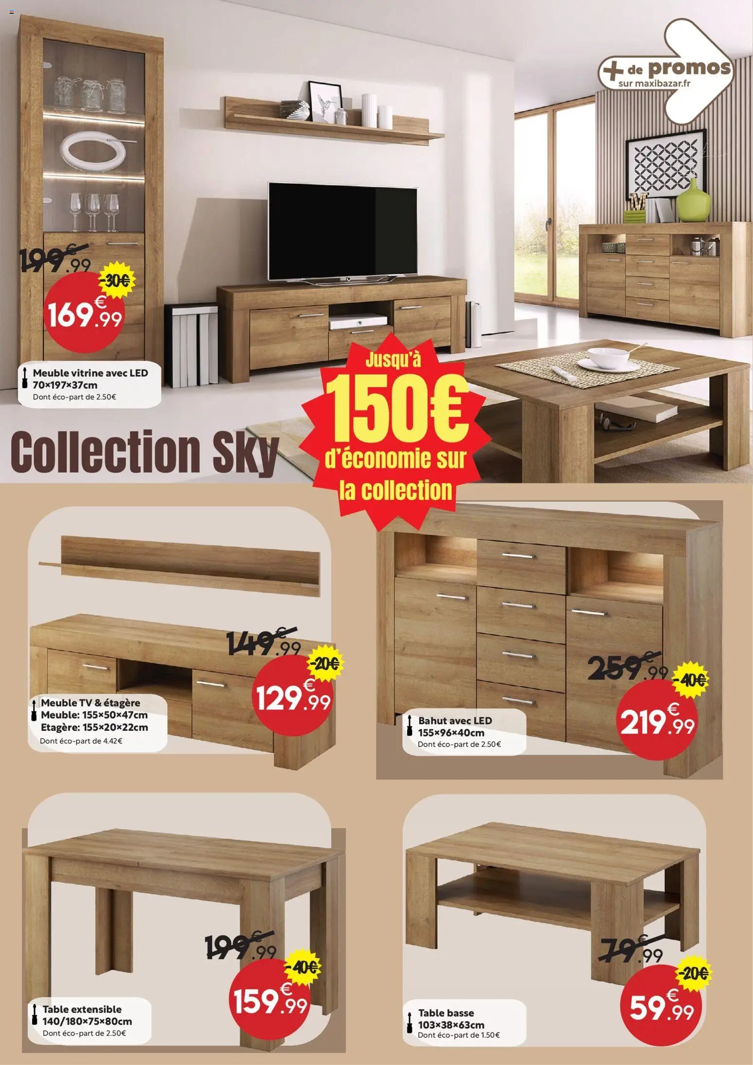 Maxi Bazar - Catalogue mobilier Maxi Bazar