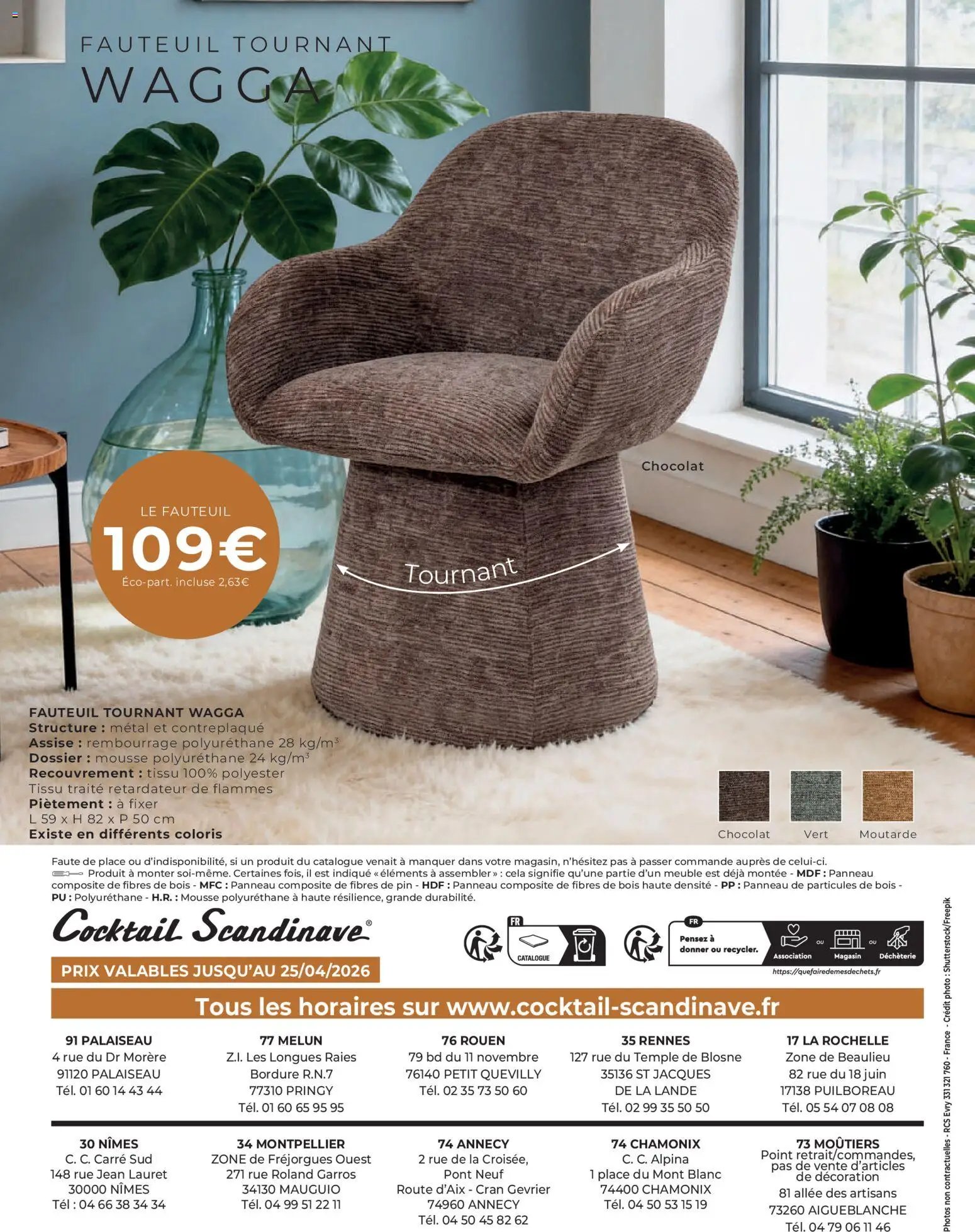 Cocktail Scandinave catalogue