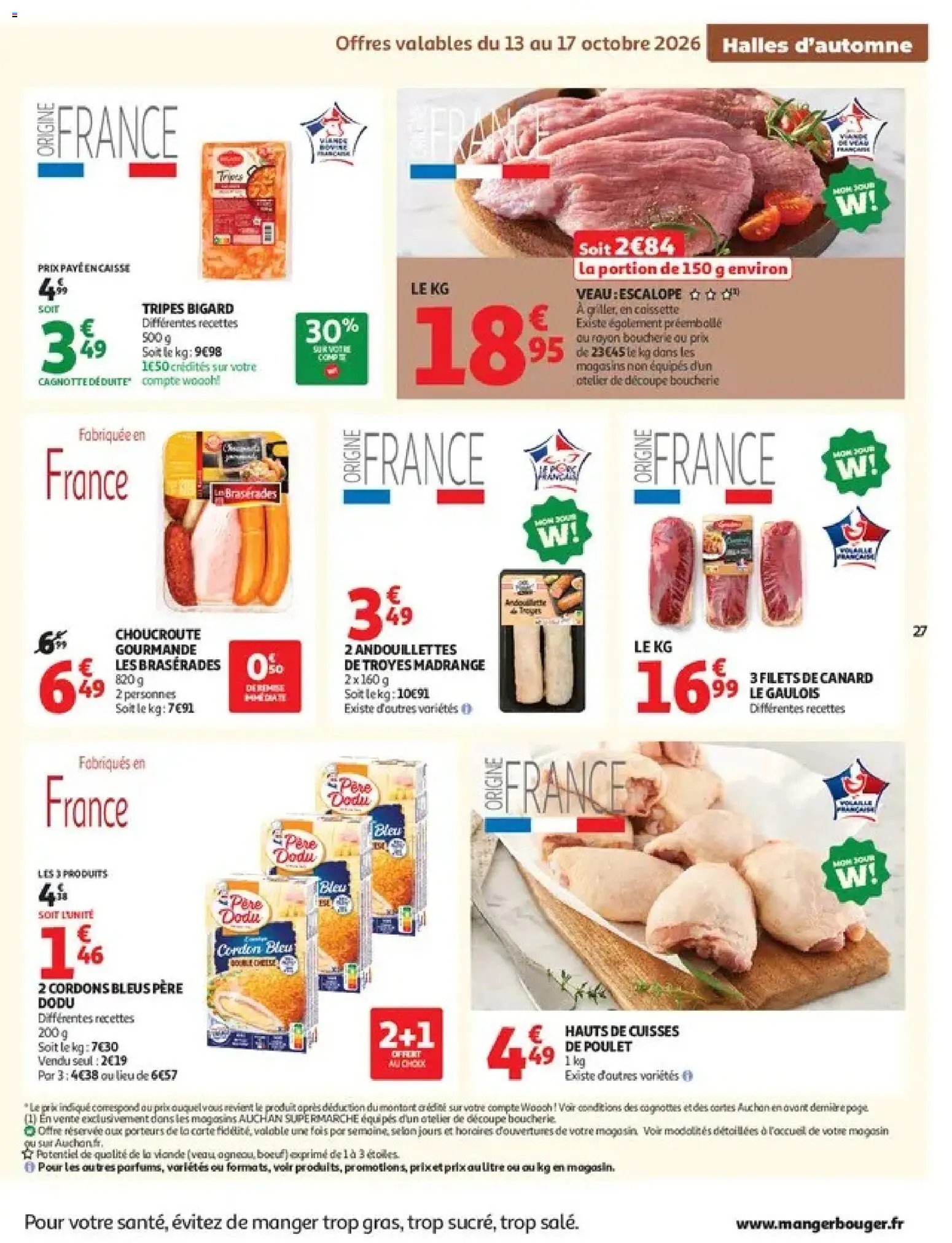 Auchan Halloween supers