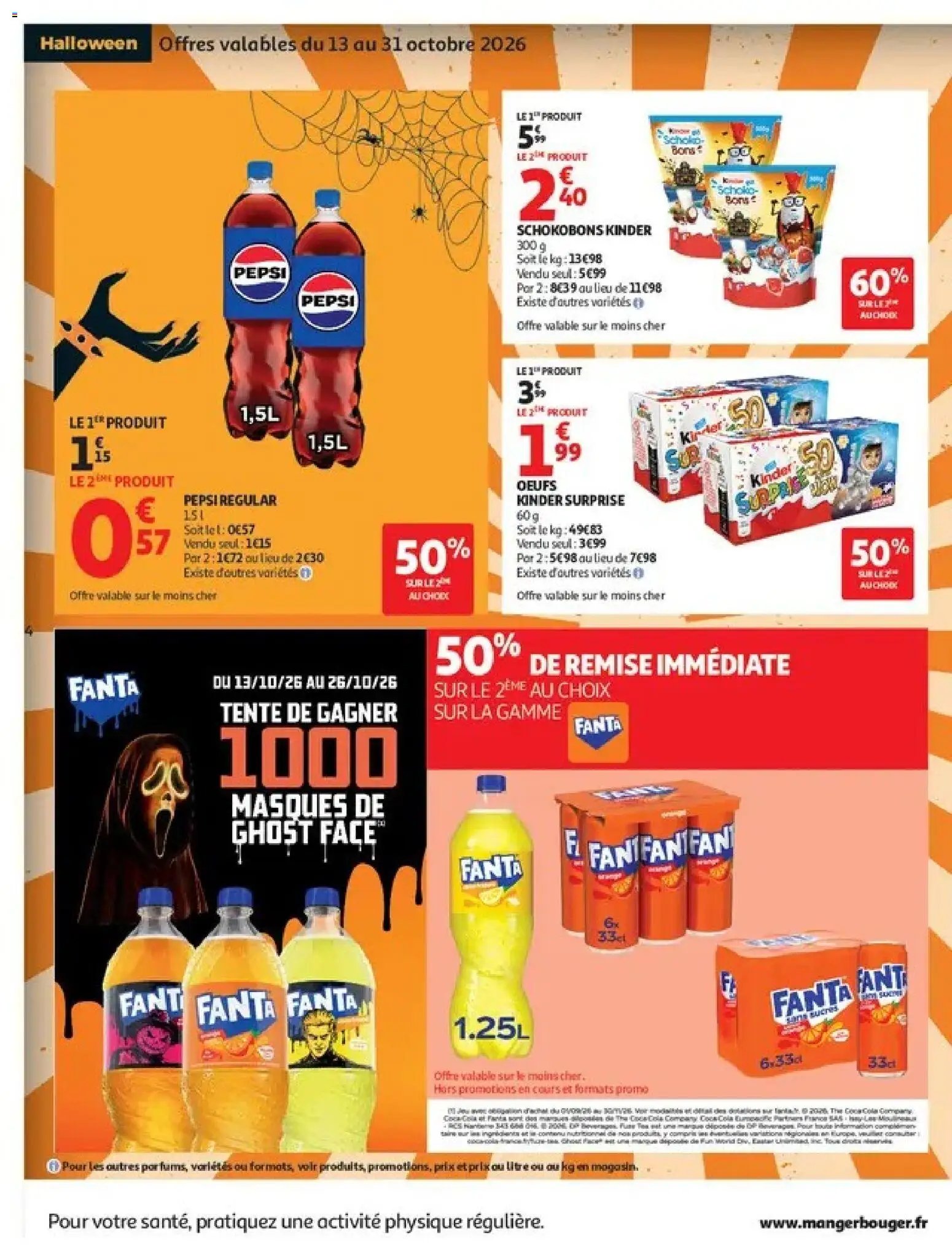 Auchan Halloween supers