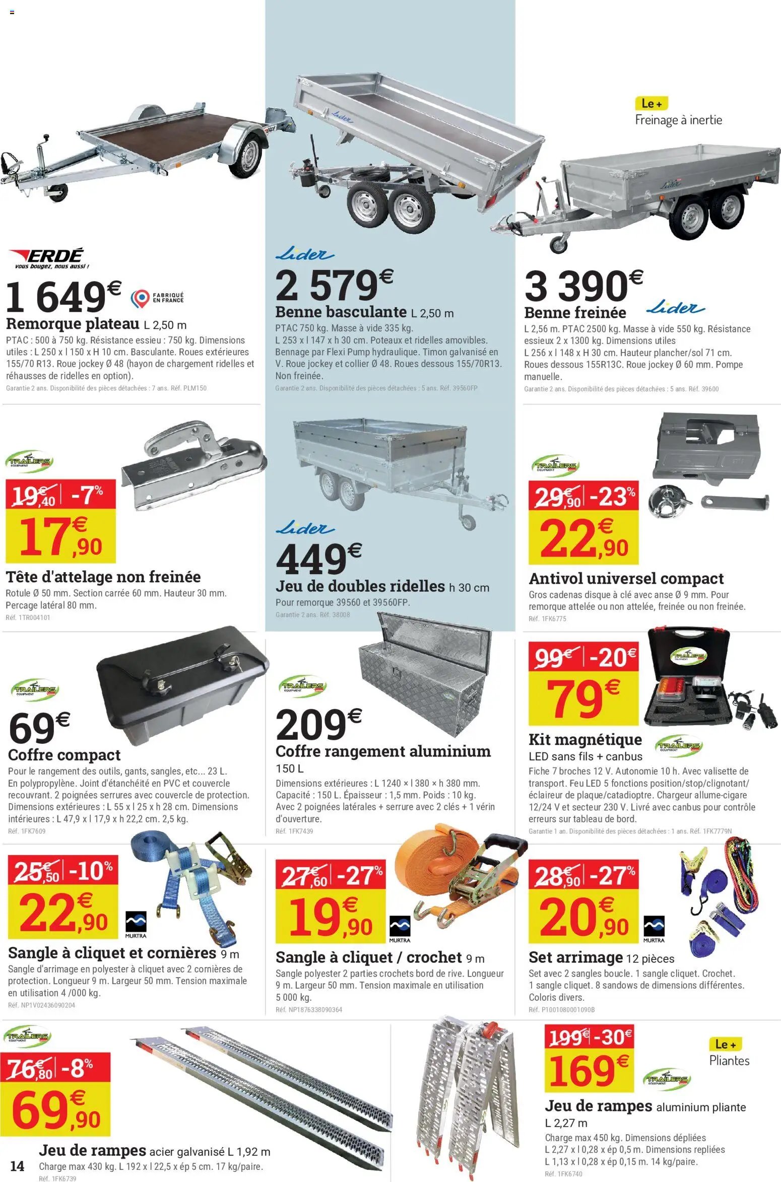 Espace Emeraude catalogue