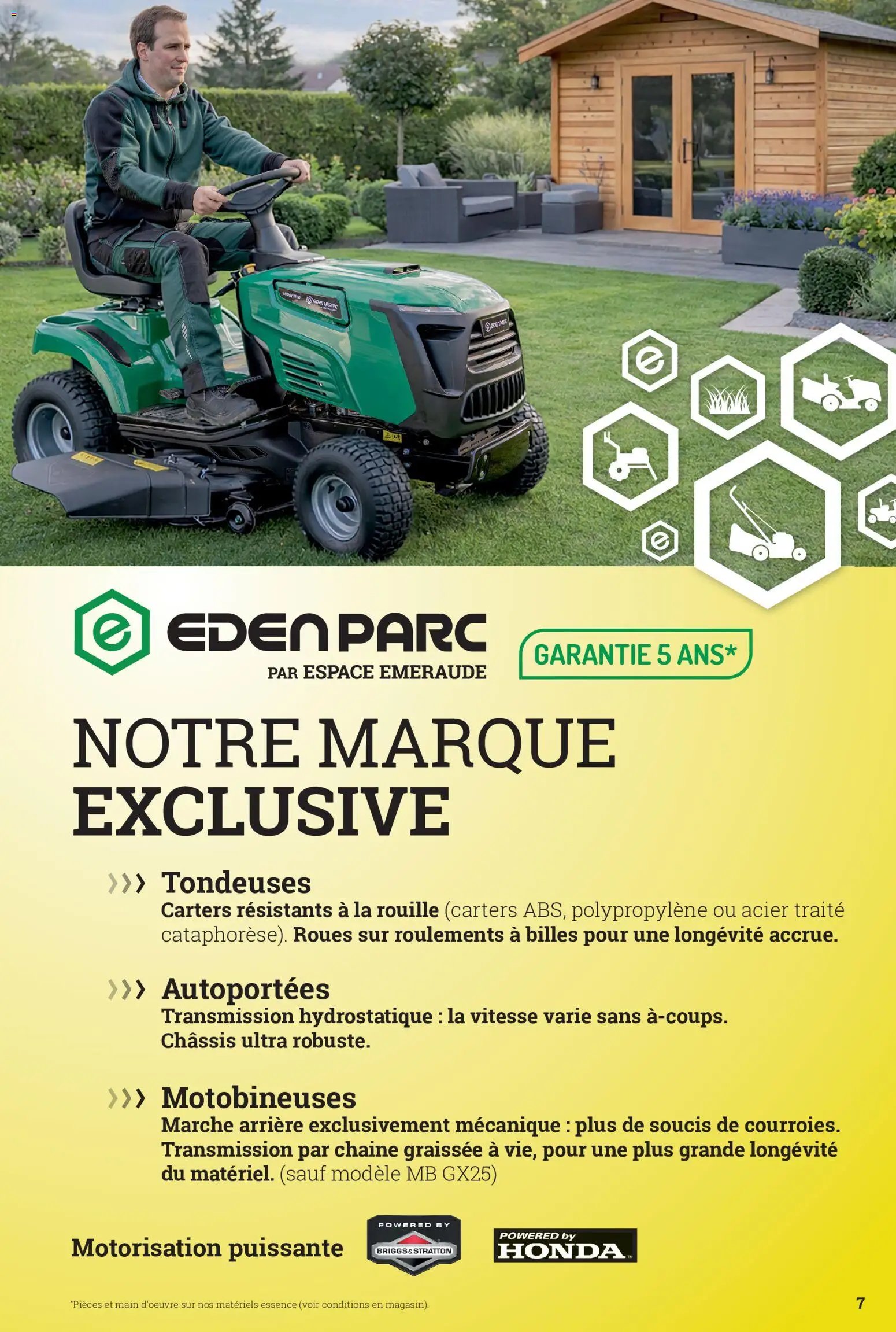 Espace Emeraude catalogue