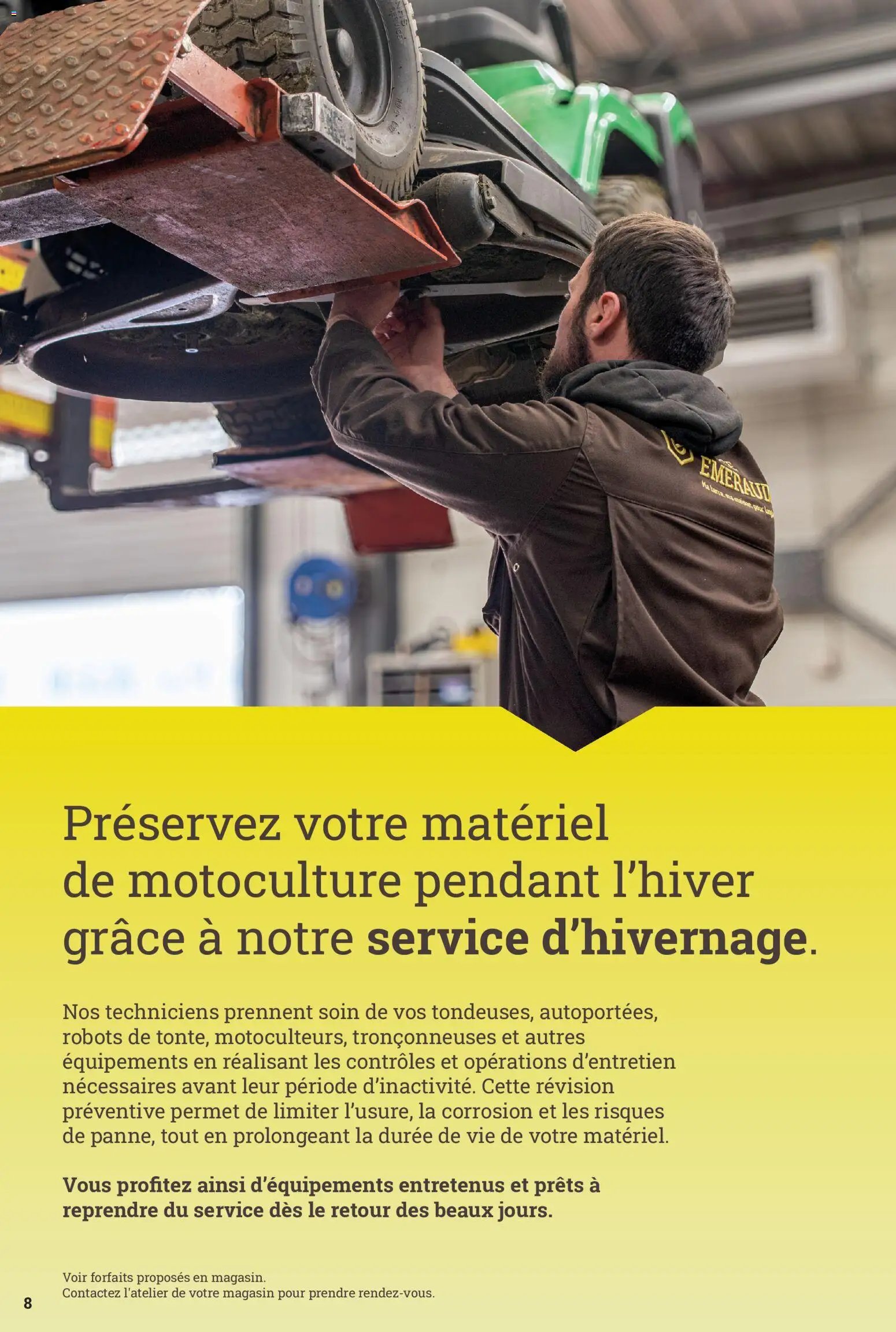 Espace Emeraude catalogue