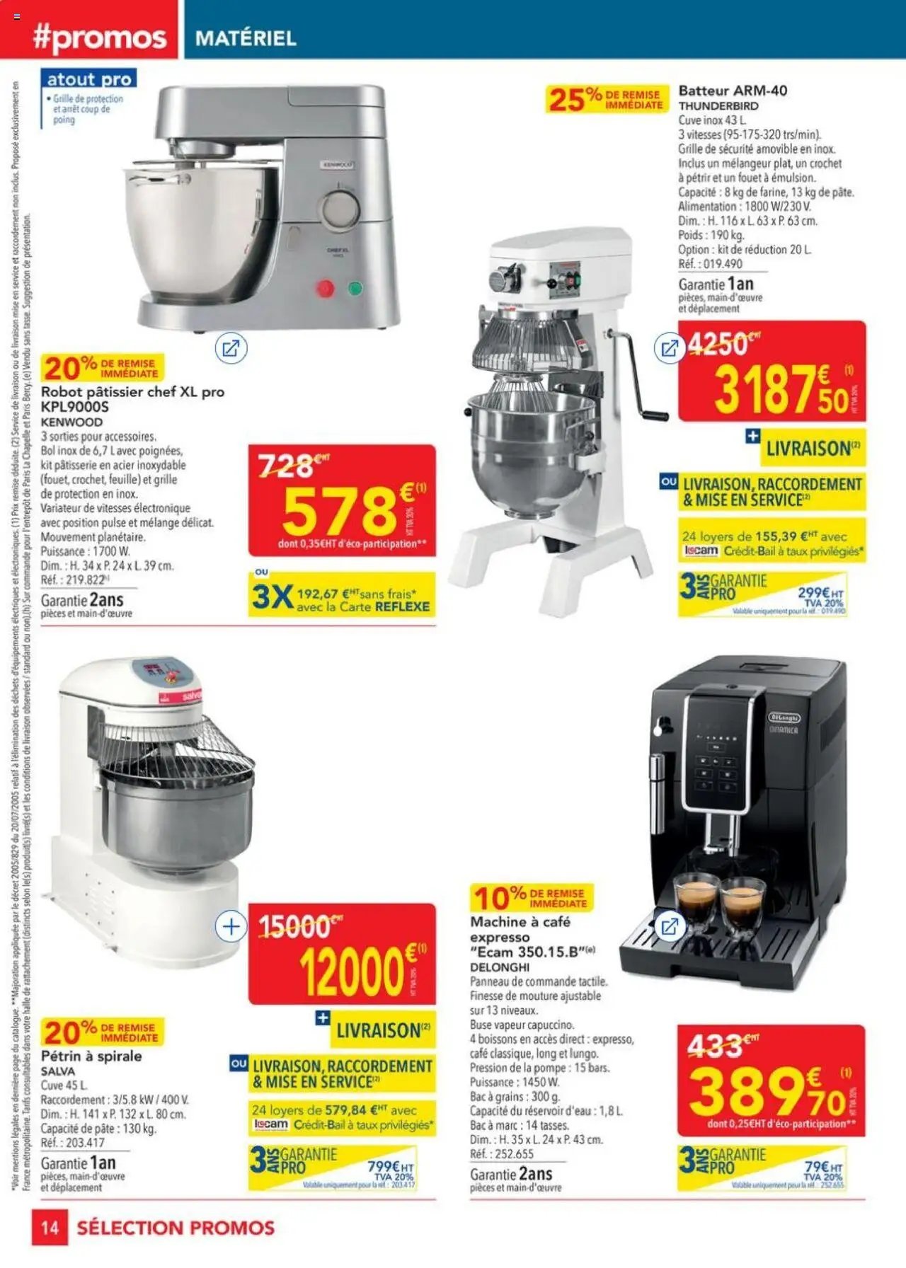 METRO - Sélection Promos Equipement (2025-10-02 - 2025-10-29)