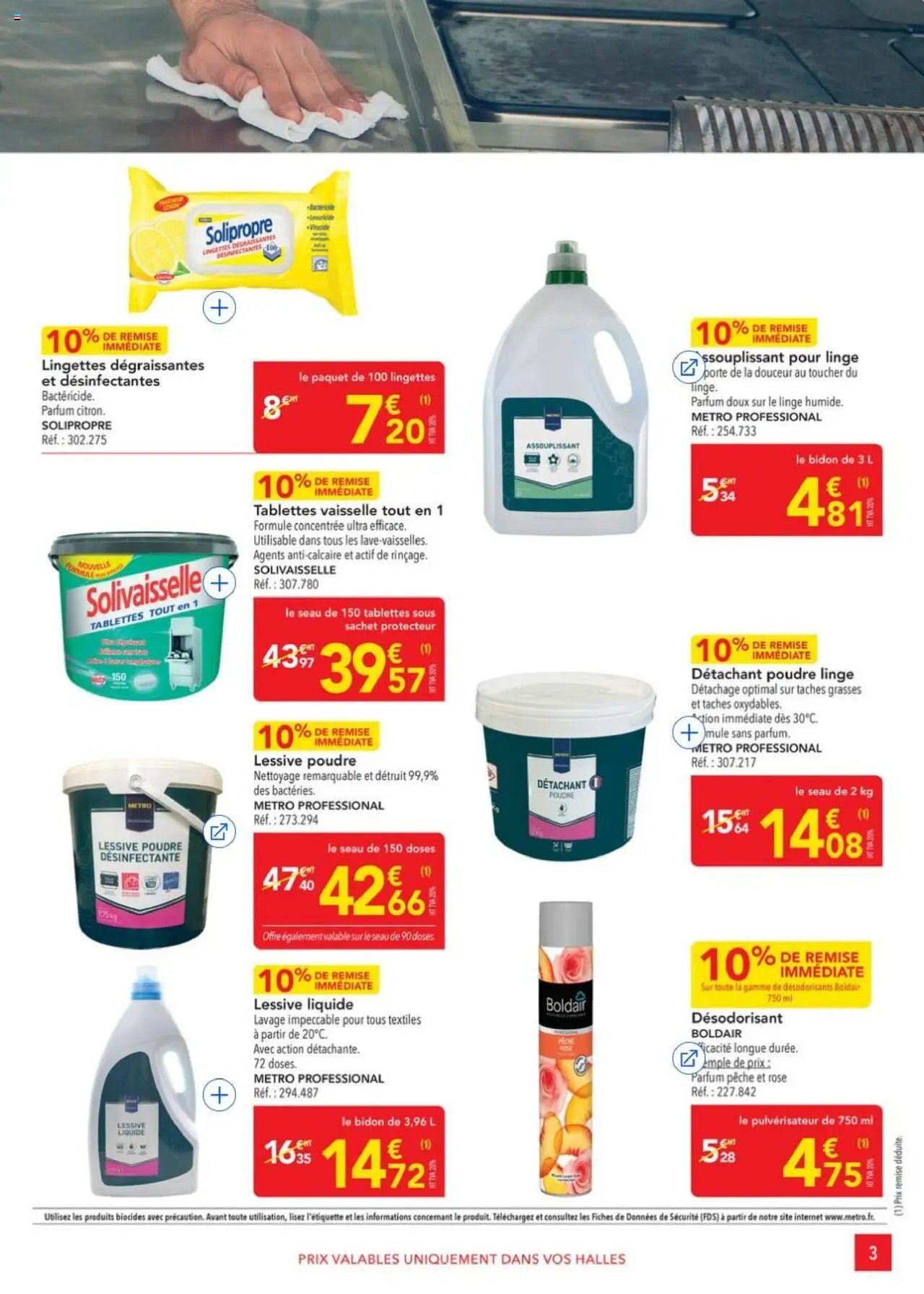 METRO - Sélection Promos Equipement (2025-10-02 - 2025-10-29)