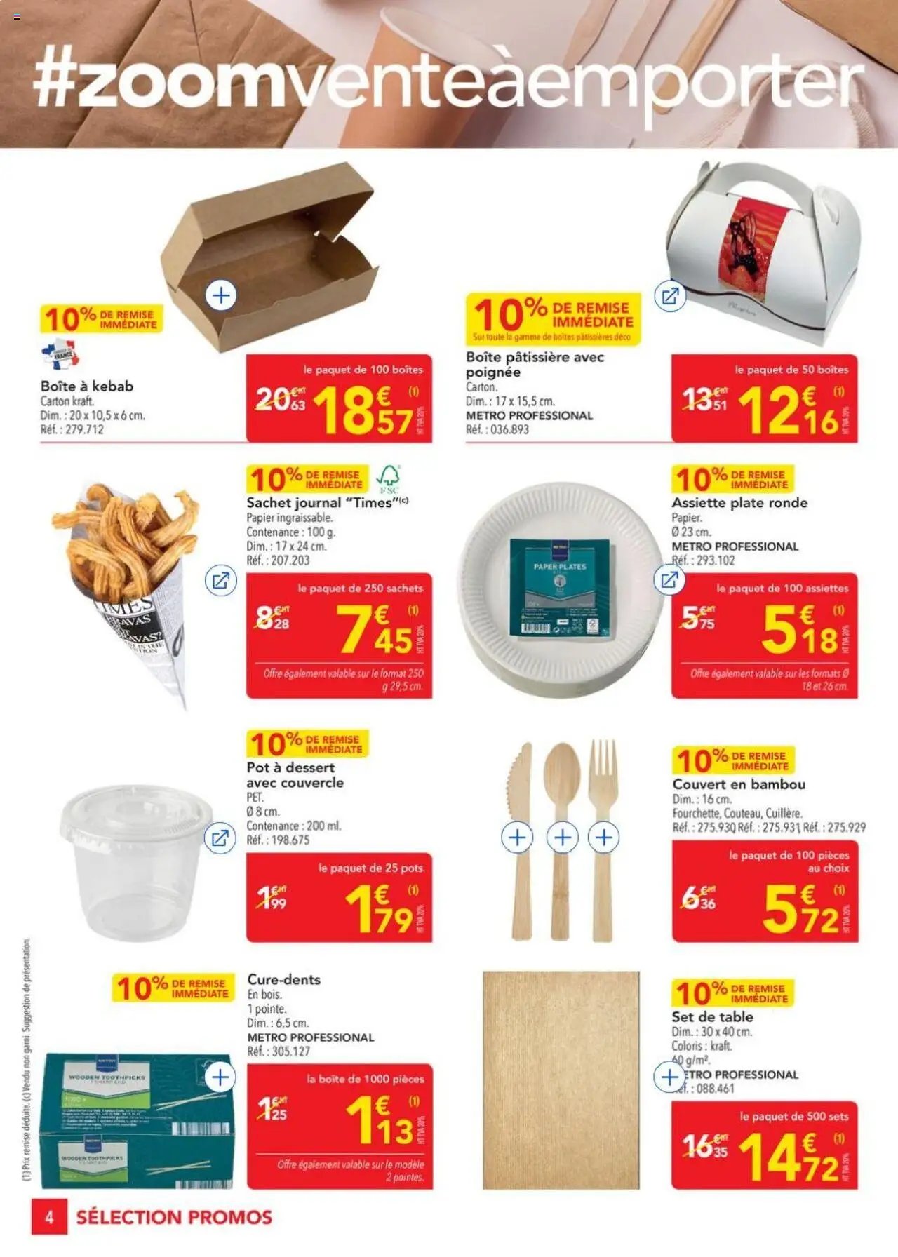METRO - Sélection Promos Equipement (2025-10-02 - 2025-10-29)