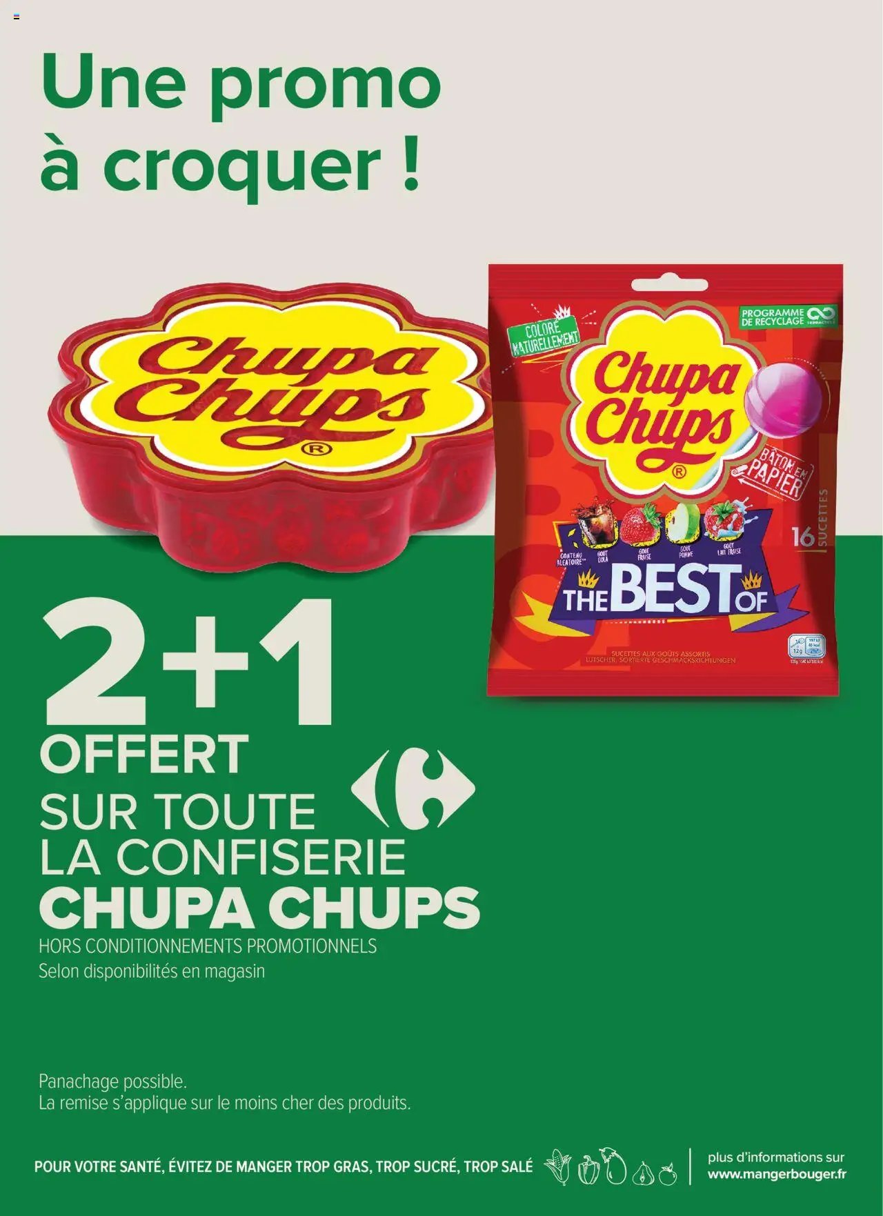 Carrefour contact catalogue J'peux pas, j'ai promos