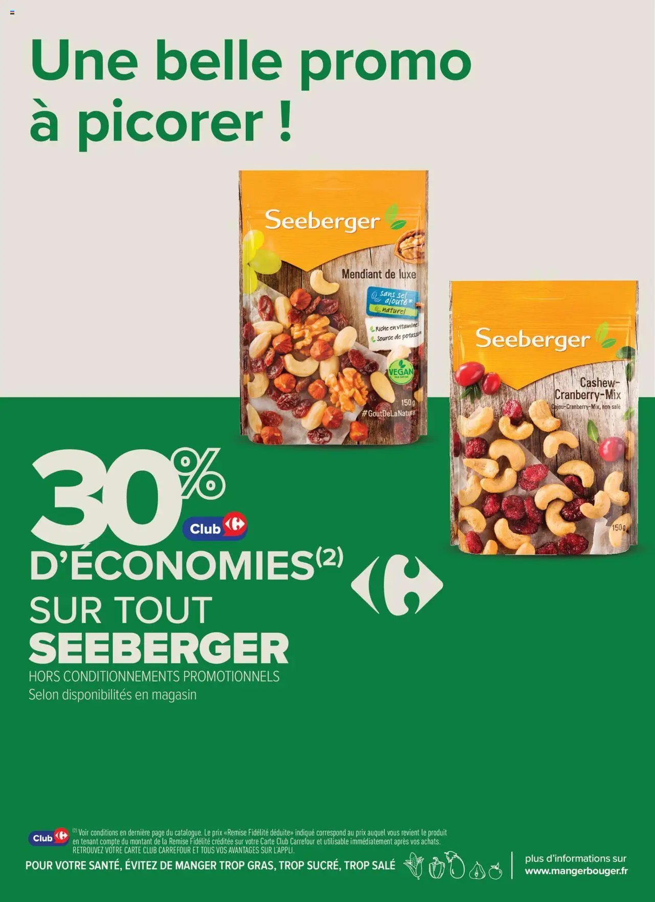 Carrefour contact catalogue J'peux pas, j'ai promos