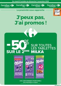 Carrefour contact catalogue J'peux pas, j'ai promos