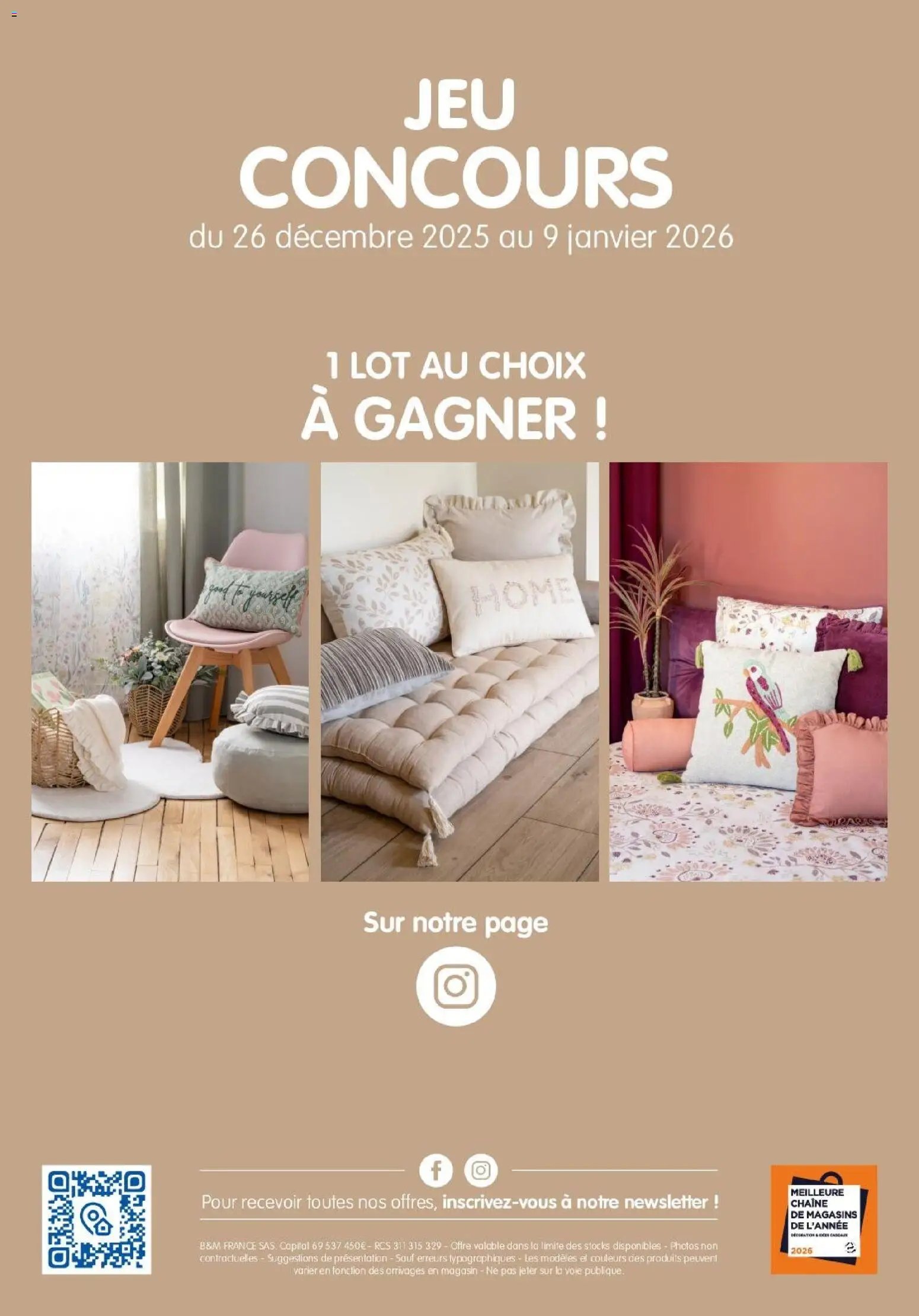 B&M - Catalogue Mois Du Blanc