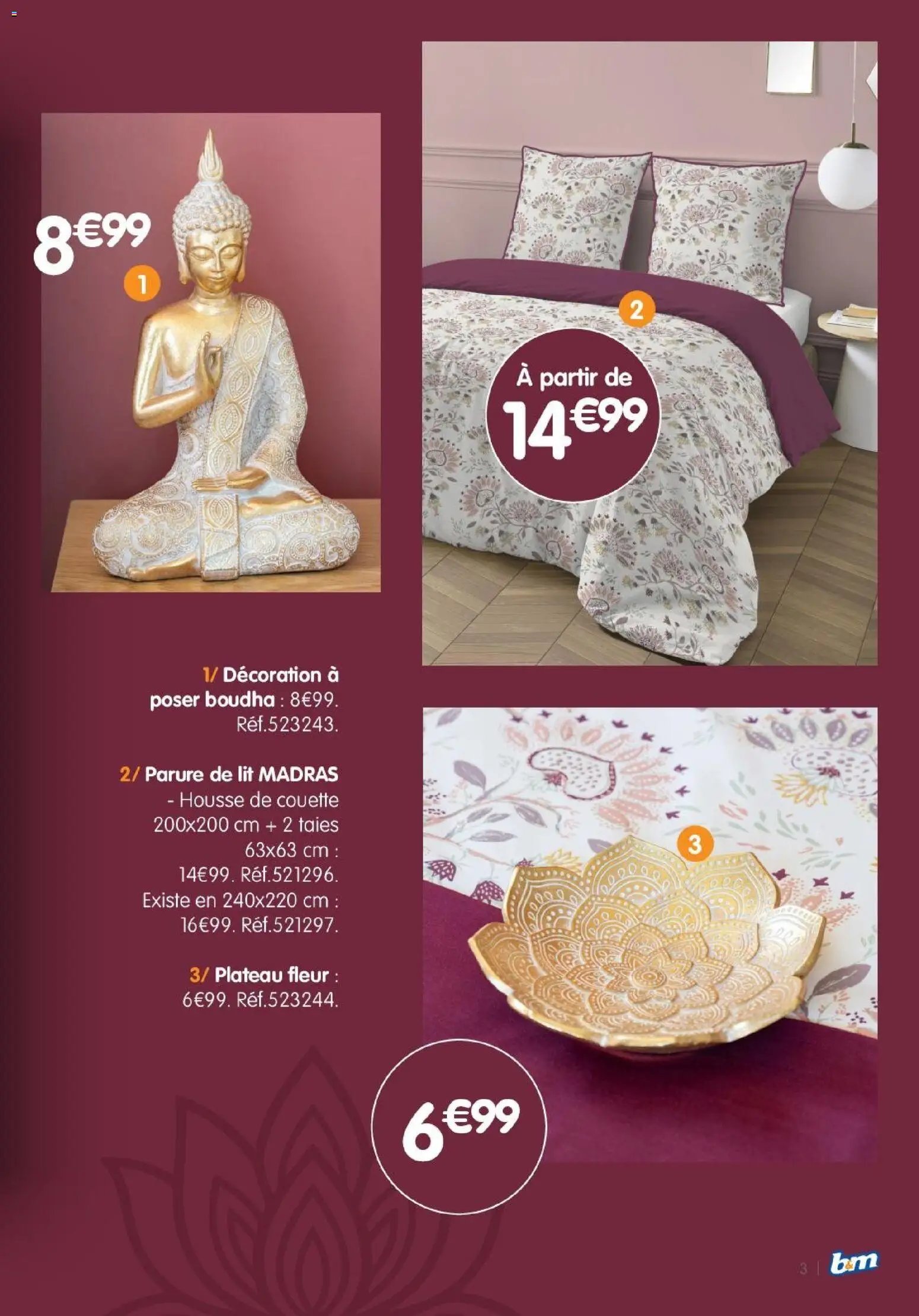 B&M - Catalogue Mois Du Blanc