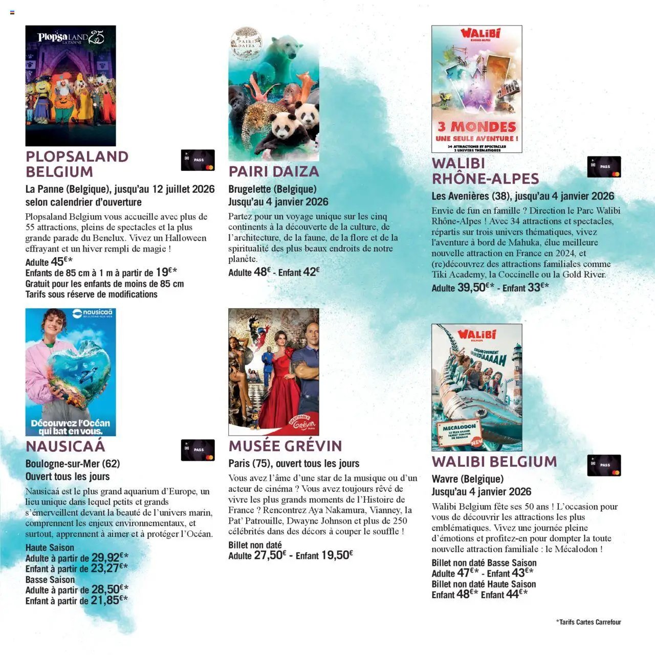 Carrefour le book de vos sorties (2025-10-01 - 2026-03-08)
