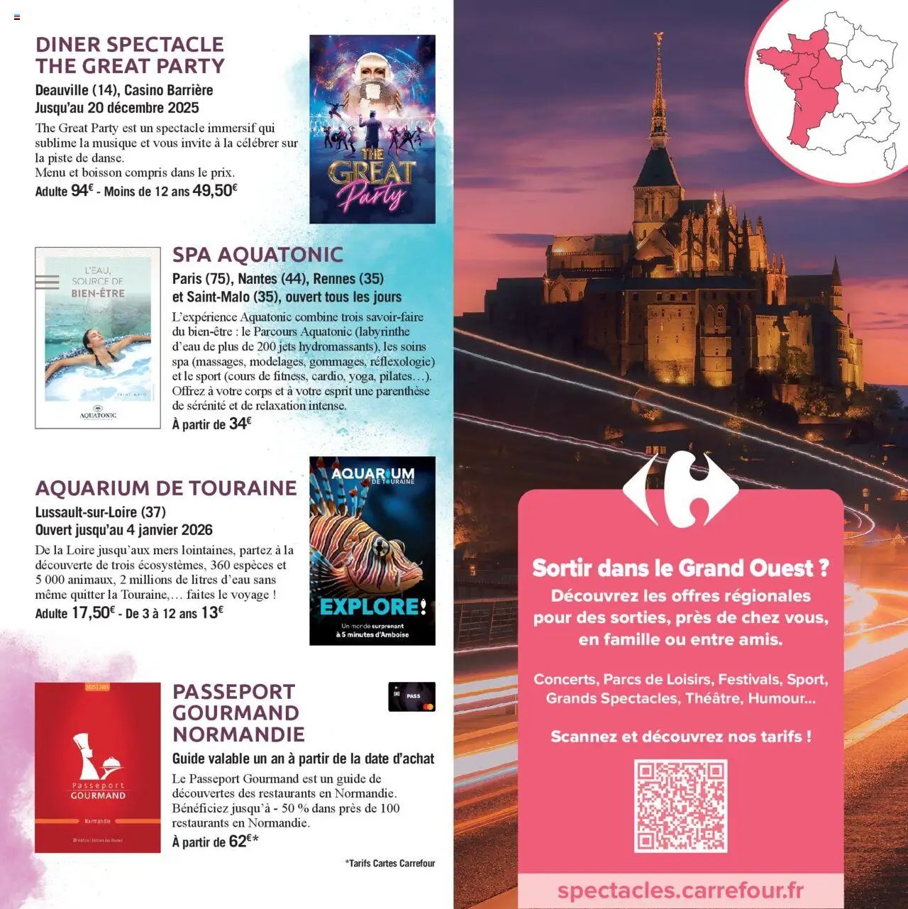 Carrefour le book de vos sorties (2025-10-01 - 2026-03-08)